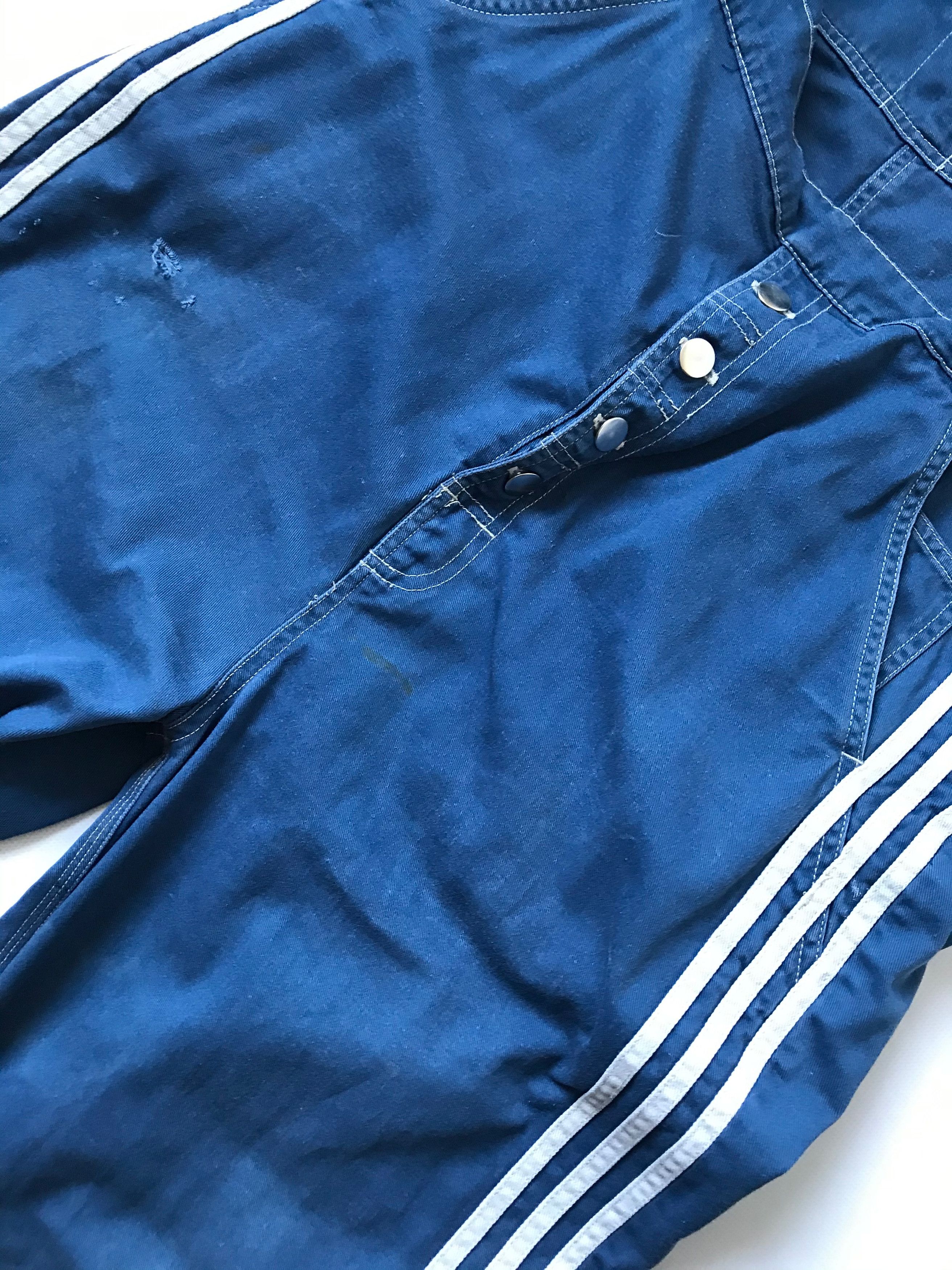 Adidas RARE Vintage Adidas Overall Denim Trefoil Size US 32 / EU 48 - 14 Thumbnail