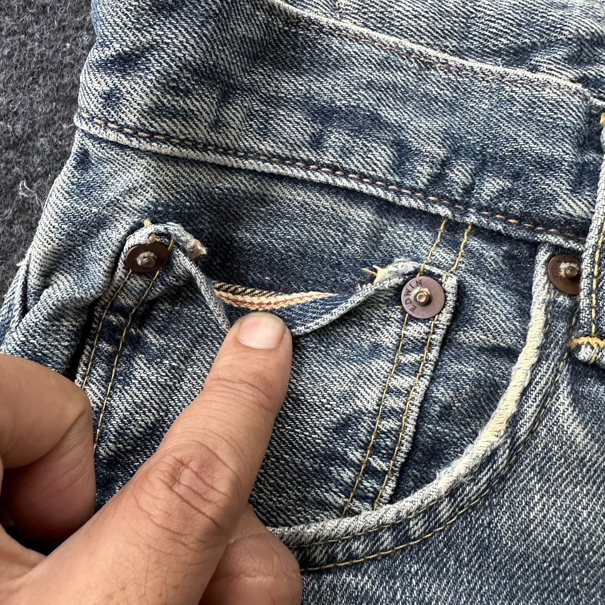 Edwin Edwin 505X Selvedge Washed Denim Made in Japan D662 Size US 30 / EU 46 - 12 Thumbnail