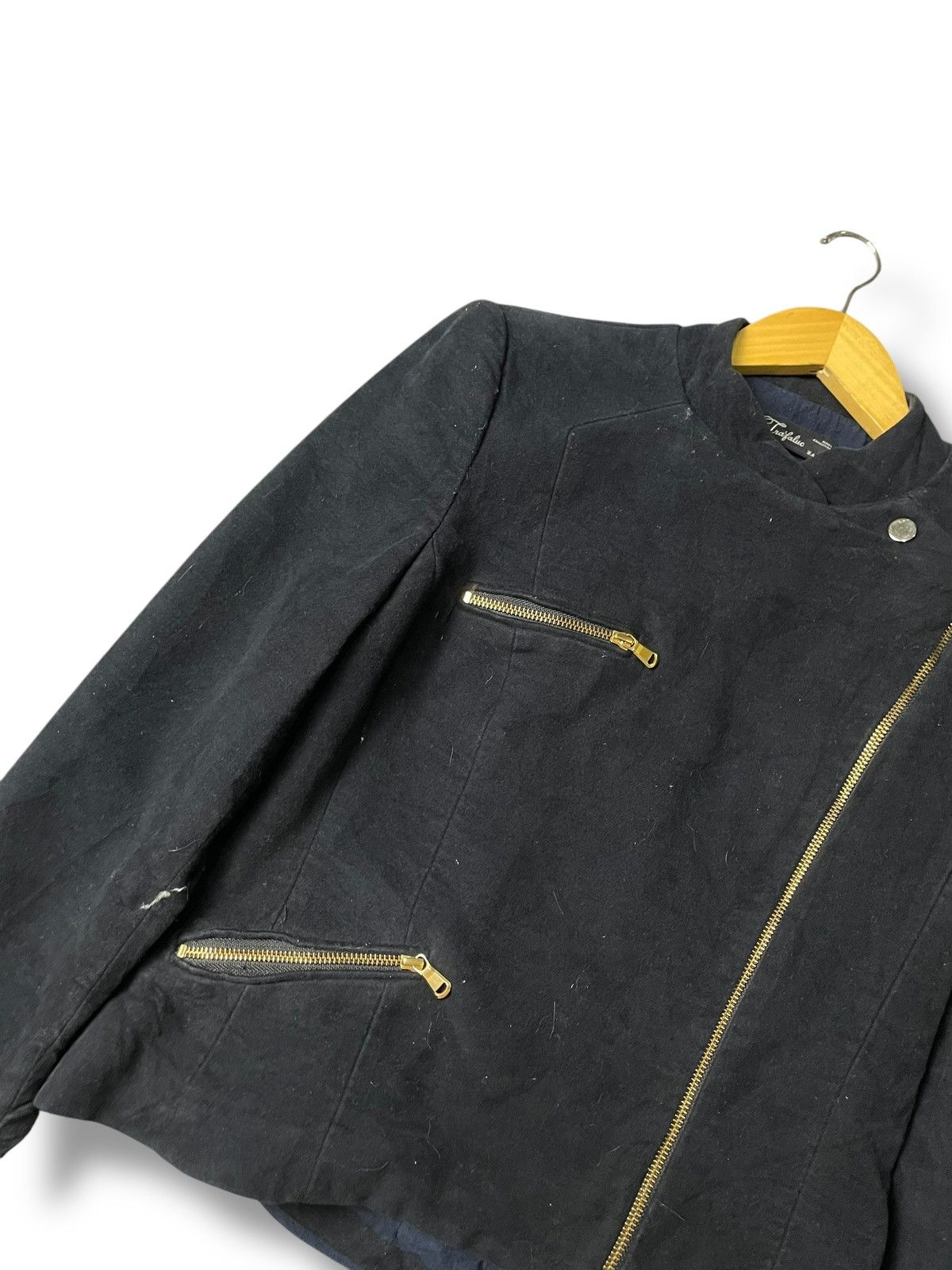 Designer × Vintage × Zara ZARA TRAFALUC LIGHT CROP JACKET (102) Size US L / EU 52-54 / 3 - 4 Thumbnail