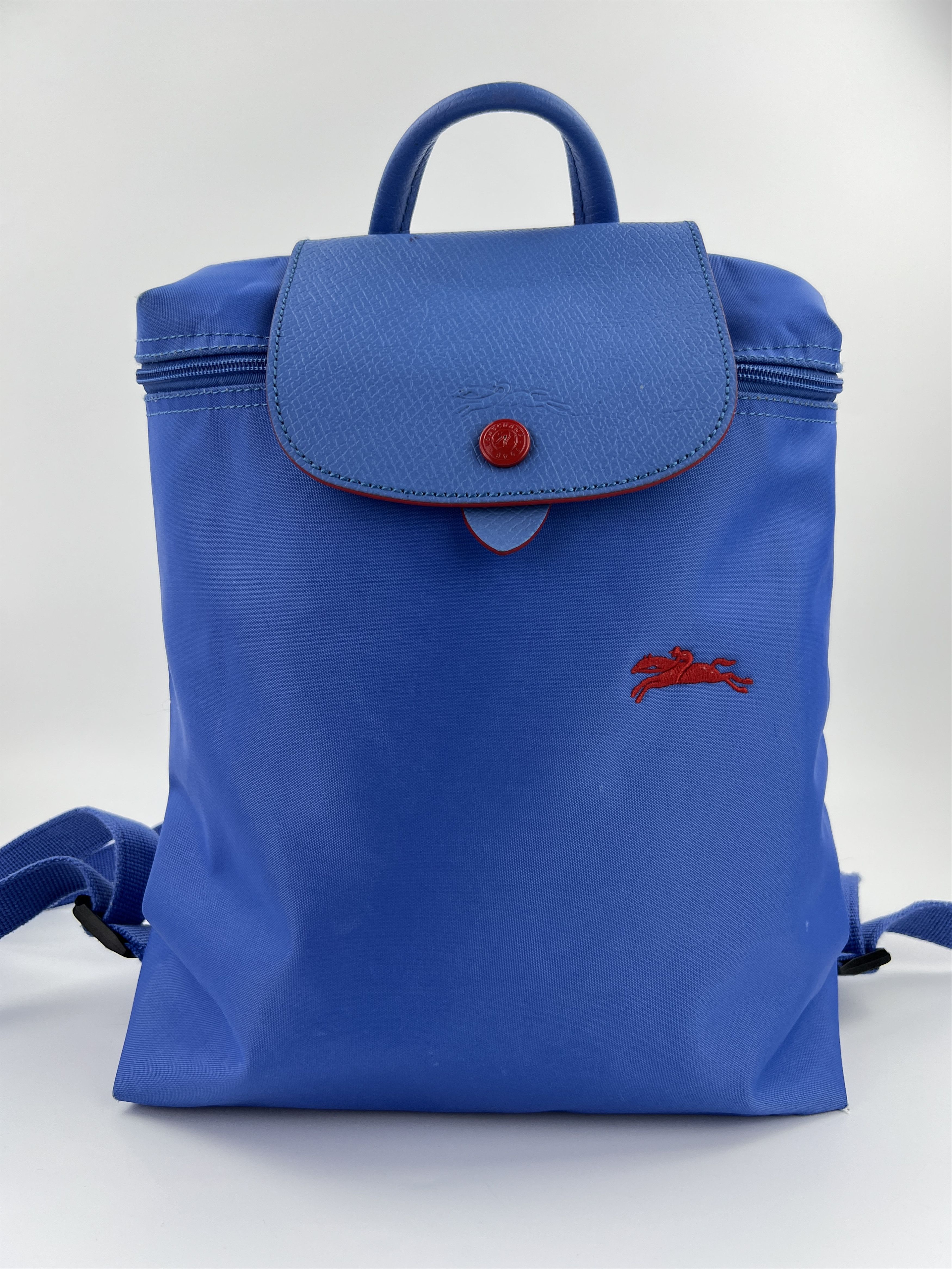 Longchamp Longchamp Le Pliage BackPack Blue Nylon Size ONE SIZE - 3 Thumbnail