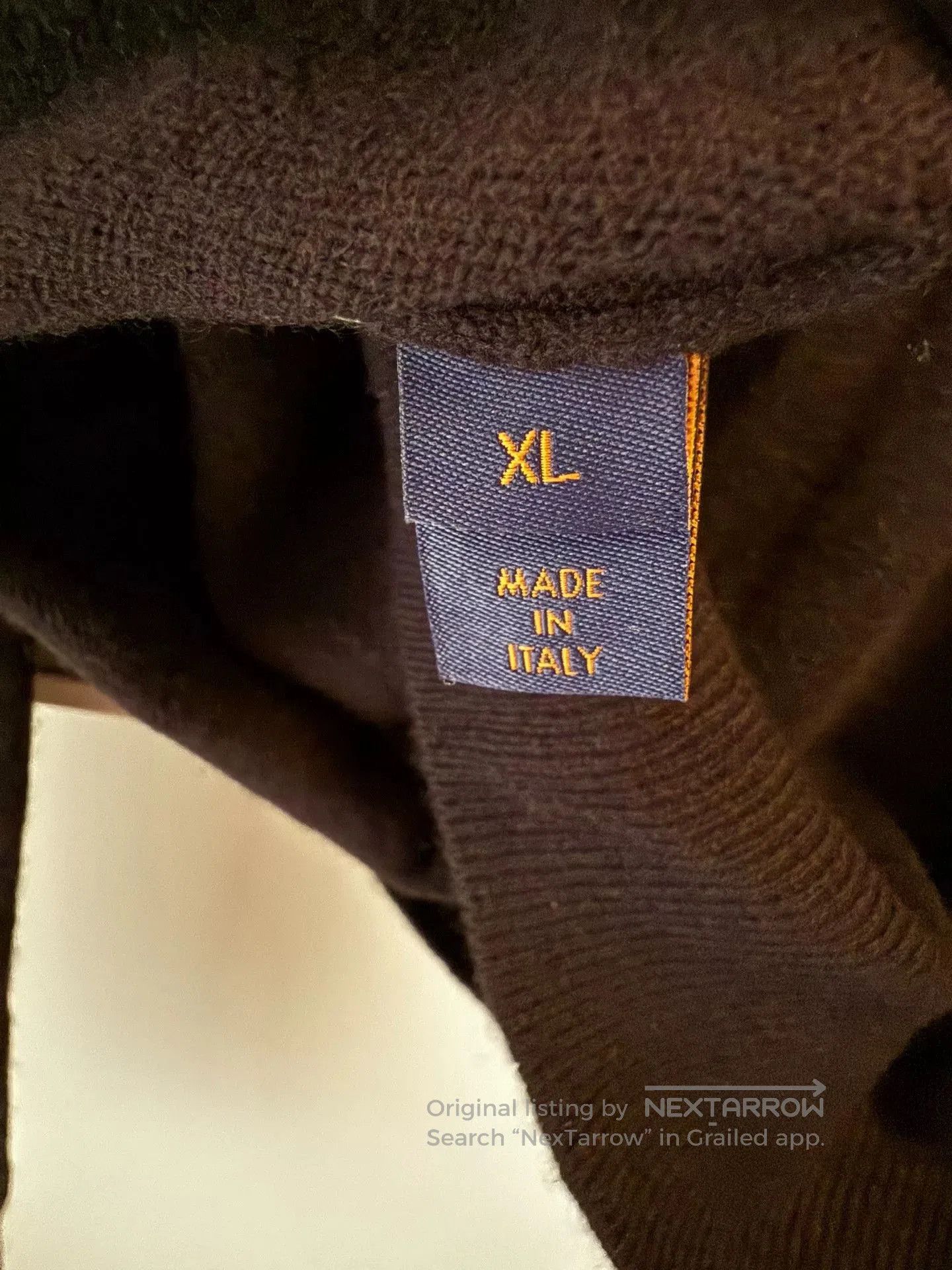Louis Vuitton Louis Vuitton Black Cashmere Knit Sweater. Size US XL / EU 56 / 4 - 7 Thumbnail