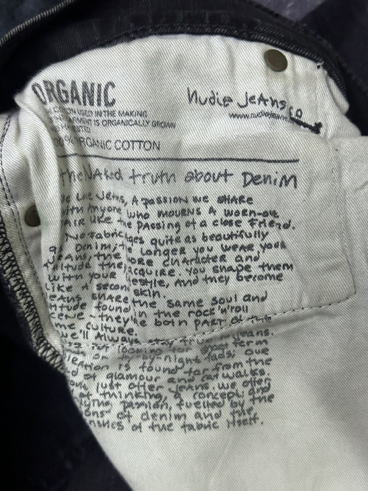 Nudie Jeans Vintage Nudie Jeans Skinny With Distressed and Faded Wash Size US 32 / EU 48 - 15 Thumbnail
