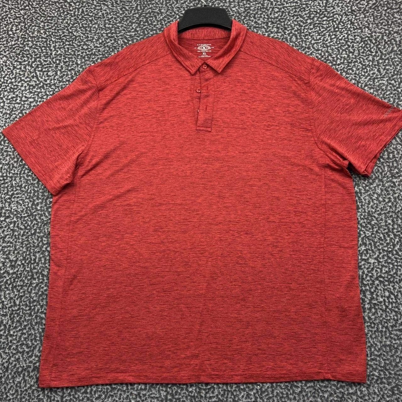 G.H. Bass & Co. G.H. Bass & Co Polo Shirt Men Red Short Sleeve Collared XL Size US XL / EU 56 / 4 - 1 Thumbnail