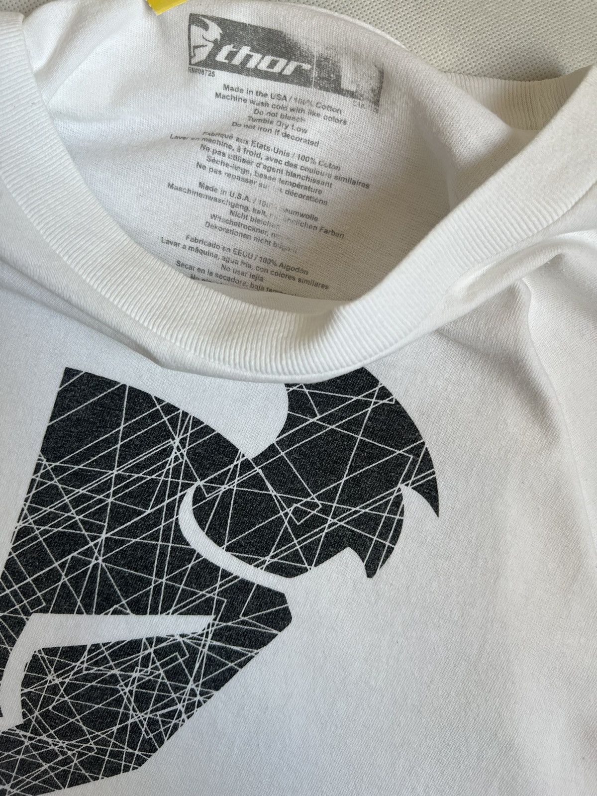 Fox Racing Thor Racing White Long Sleeves Tees Size US L / EU 52-54 / 3 - 2 Thumbnail
