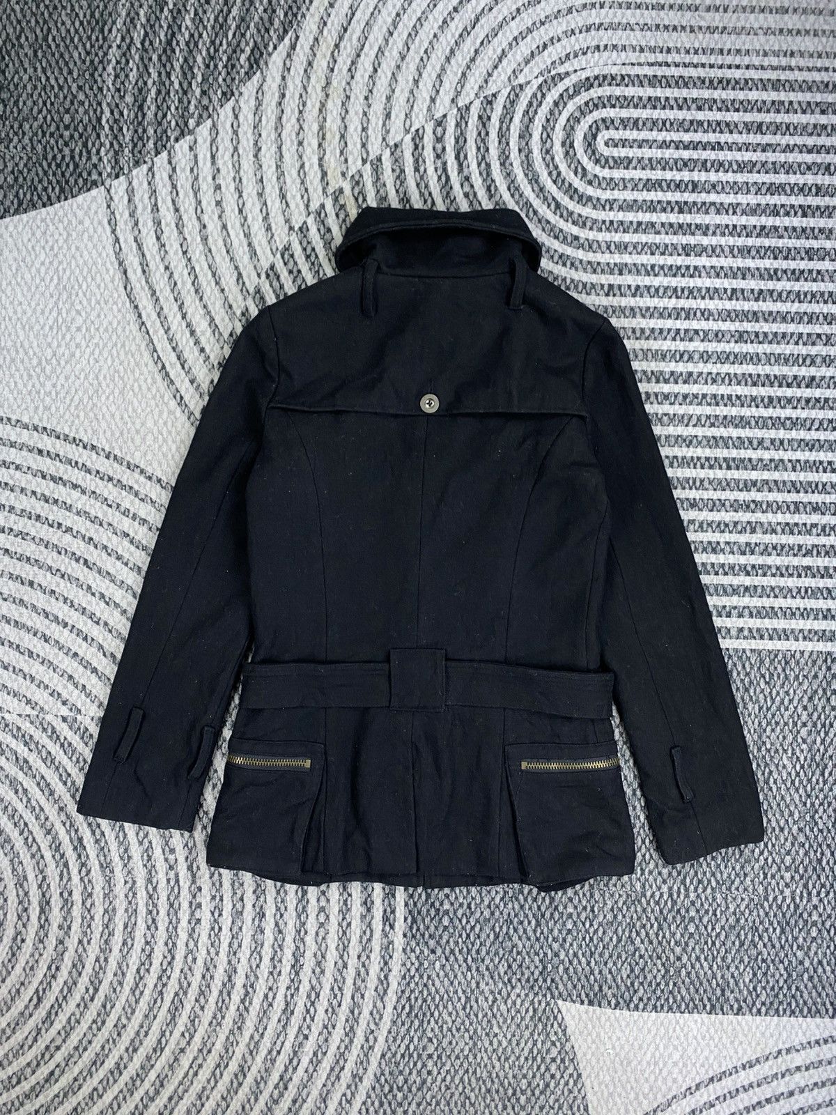 GOA GOA Military Style Wool Belted Jacket Size S / US 4 / IT 40 - 2 Thumbnail