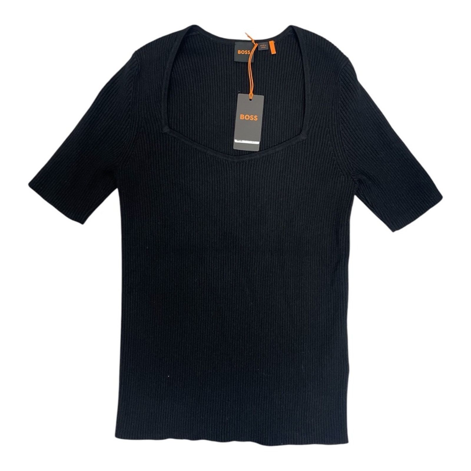 Hugo Boss Hugo Boss Knitted Sweater with V Neckline in Slim Fit Size L Size L / US 10 / IT 46 - 3 Thumbnail