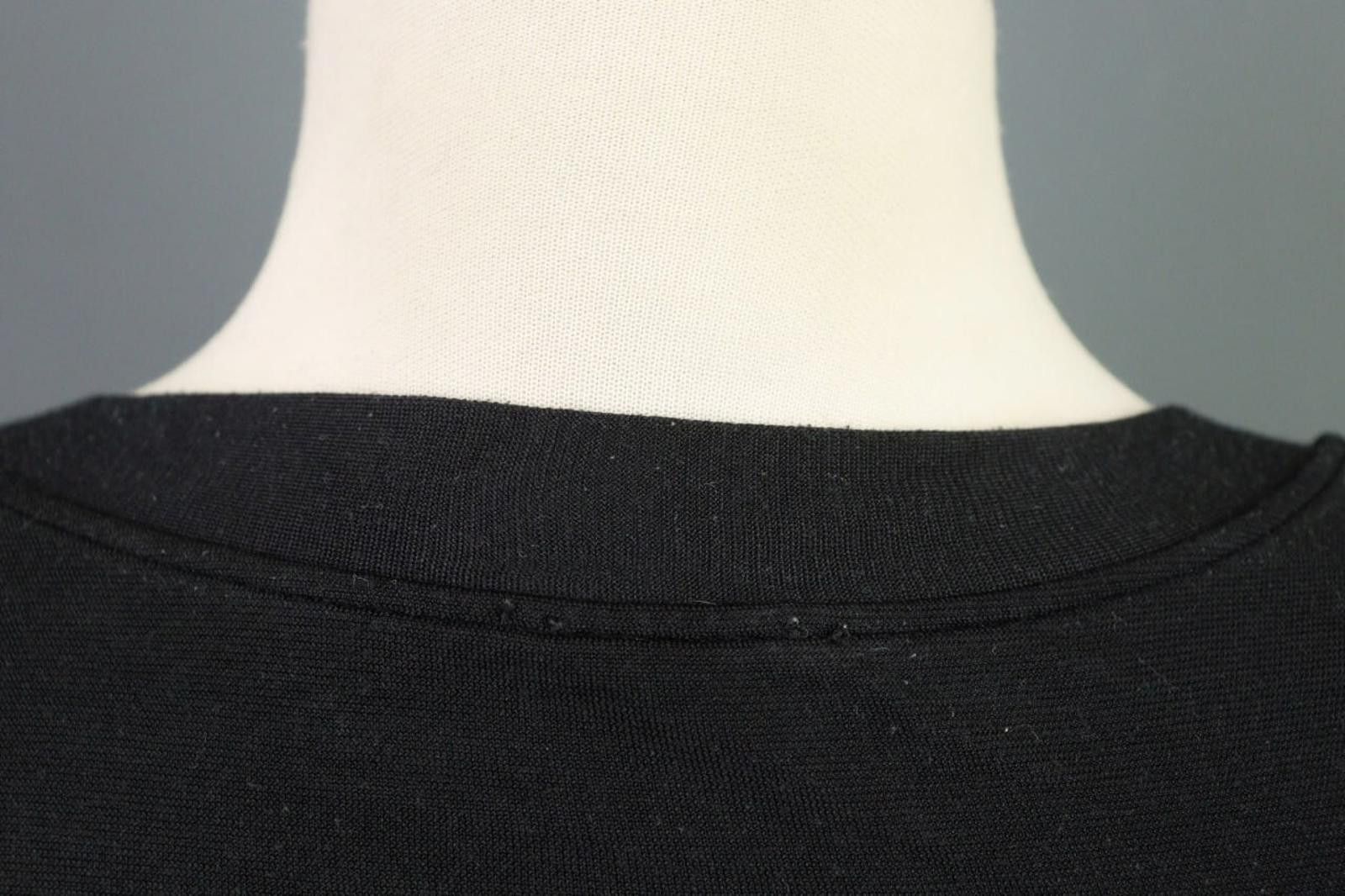 Wolford Wolford Black Knitted V-Neck Casual Pullover Sweater Size M / US 6-8 / IT 42-44 - 11 Thumbnail