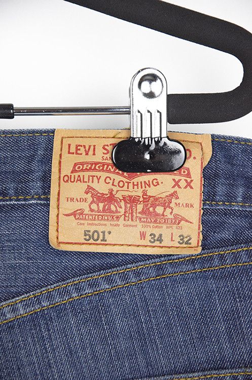 Levi's Levi’s 501 Original Straight Leg Jeans Blue (34x32) Size US 34 / EU 50 - 6 Thumbnail