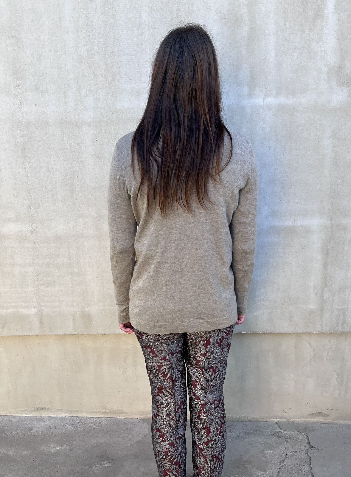 Brunello Cucinelli Brunello Cucinelli Beige Cardigan Cashmere Silk M/L Italy Size L / US 10 / IT 46 - 4 Thumbnail