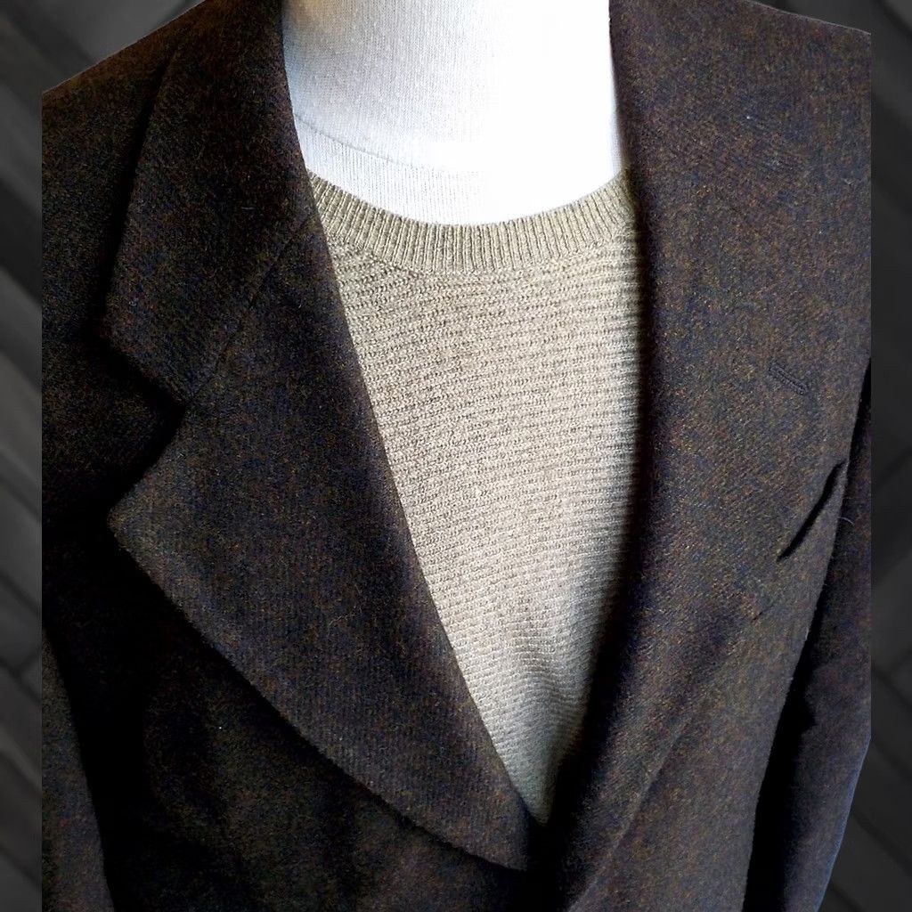 Gant GANT The Blazer Birdseye Brown Medium 42 Made in USA Blazer Men 50 Chest Regular Length Single-Breasted 3 Buttons Jacket Coat Size 40R - 1 Thumbnail