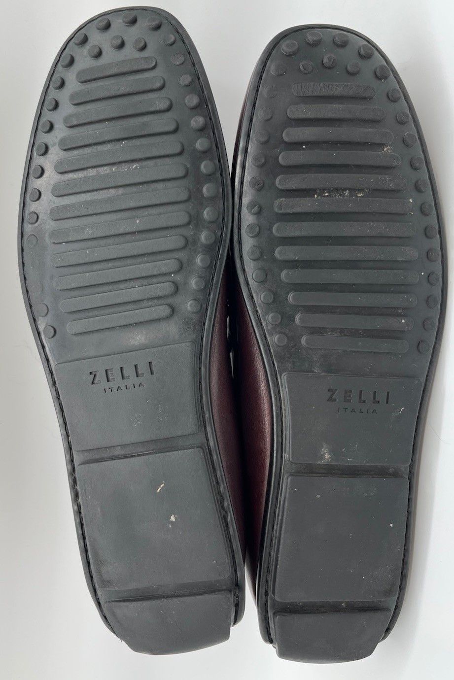 Zelli Zelli Monza Italian Calfskin Burgundy Driver Loafers Size 10 Size US 10 / EU 43 - 11 Thumbnail