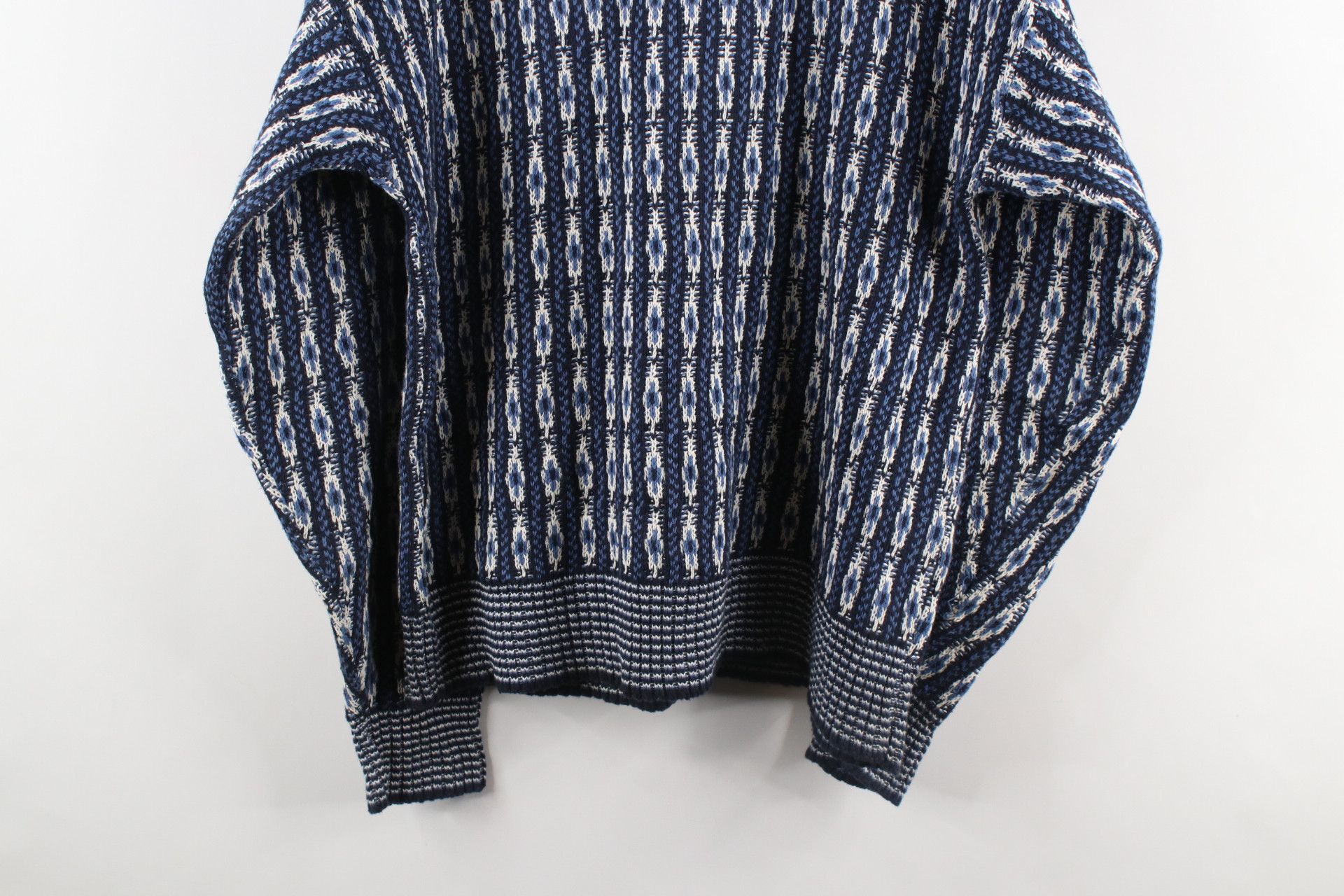 Vintage Vintage 90s Coogi Style Striped Knit Cosby Dad Sweater Size US L / EU 52-54 / 3 - 8 Thumbnail