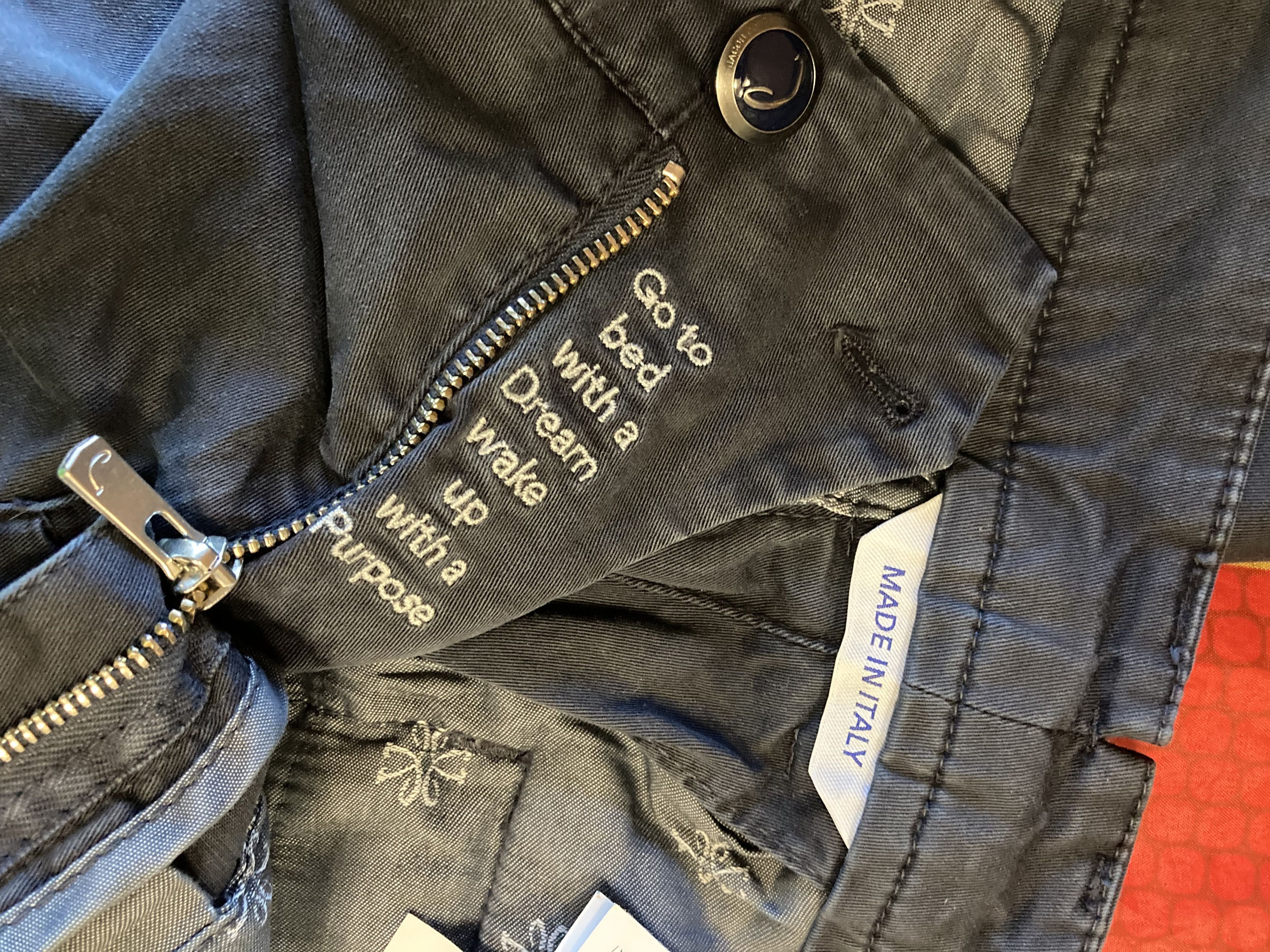 Jacob Cohen Jacob Cohen Bobby Slim Fit Luxury Chino Navy Size US 32 / EU 48 - 6 Thumbnail