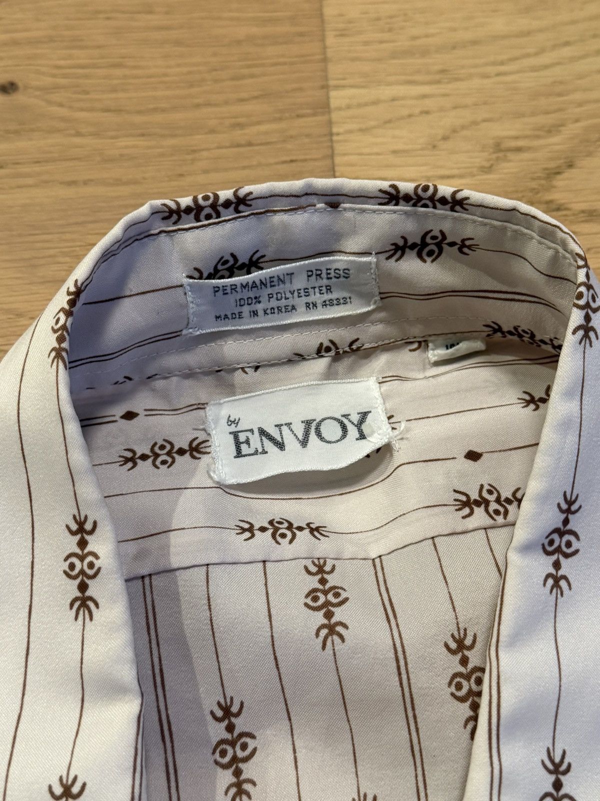 Other Beige Envoy Vintage SS Button Up Size US L / EU 52-54 / 3 - 2 Thumbnail