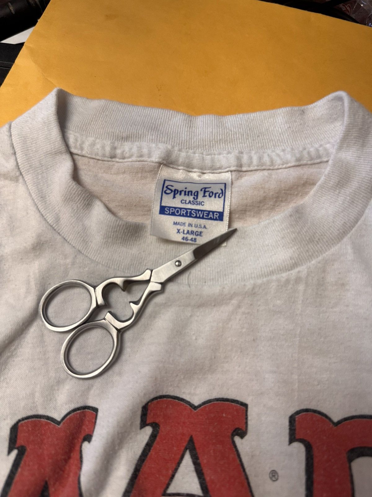 Vintage 1987 alfred neuman spring ford tee XL(fits medium) Size US XL / EU 56 / 4 - 3 Thumbnail