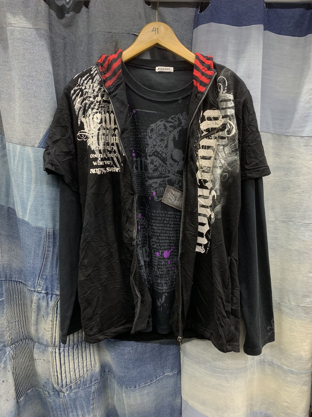 Hysteric Glamour × If Six Was Nine × Japanese Brand BEAU MERE CHAIN SMOKE STYLE Size US L / EU 52-54 / 3 - 7 Thumbnail