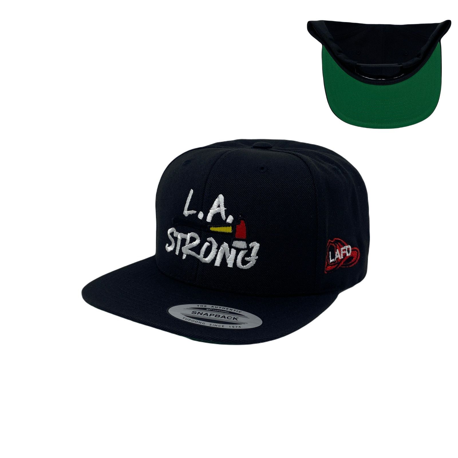 Other Los Angeles LA Strong Fire Rescue Axe Snapback Hat Size ONE SIZE - 1 Thumbnail