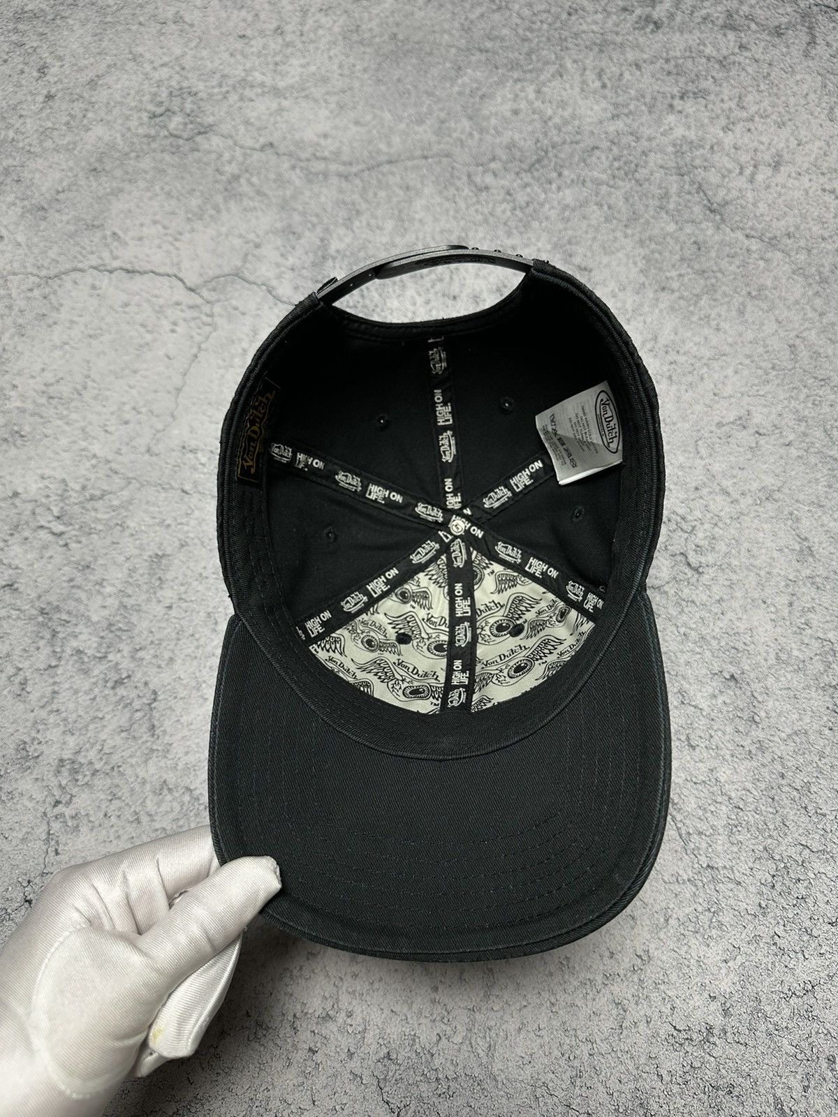 Von Dutch Von Dutch Patch Logo Black Cap Size ONE SIZE - 10 Thumbnail