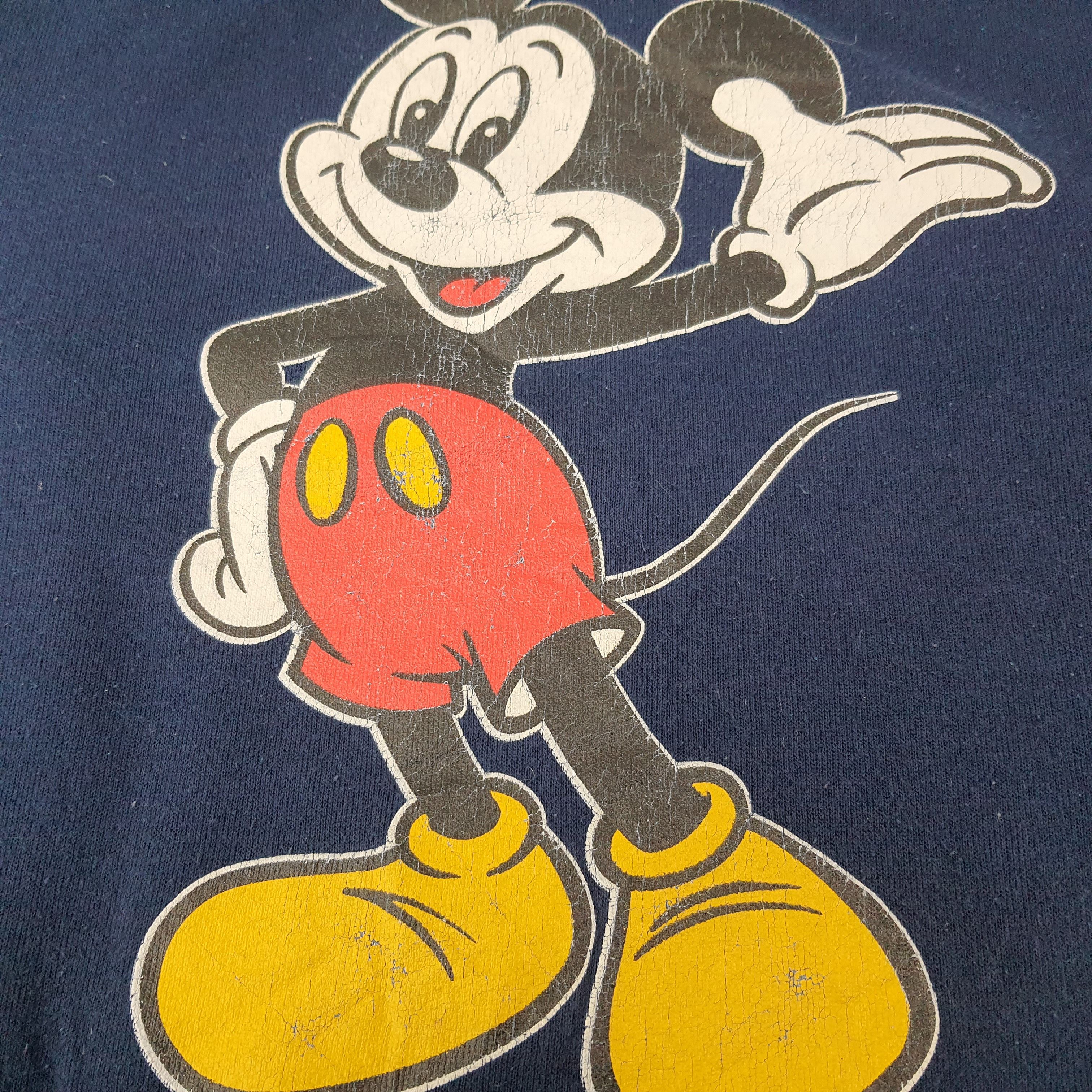 Mickey Mouse Vintage Disney Mickey Mouse Sweatshirt C255N20 Size US M / EU 48-50 / 2 - 2 Thumbnail