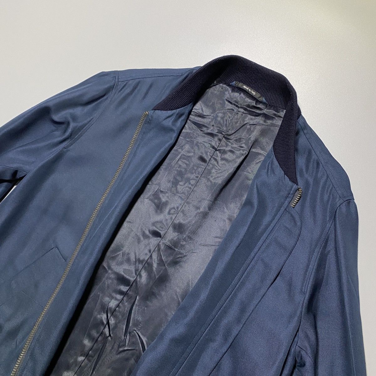 Maison Margiela SS13 Dry Silk Bomber Jacket Size US S / EU 44-46 / 1 - 10 Thumbnail