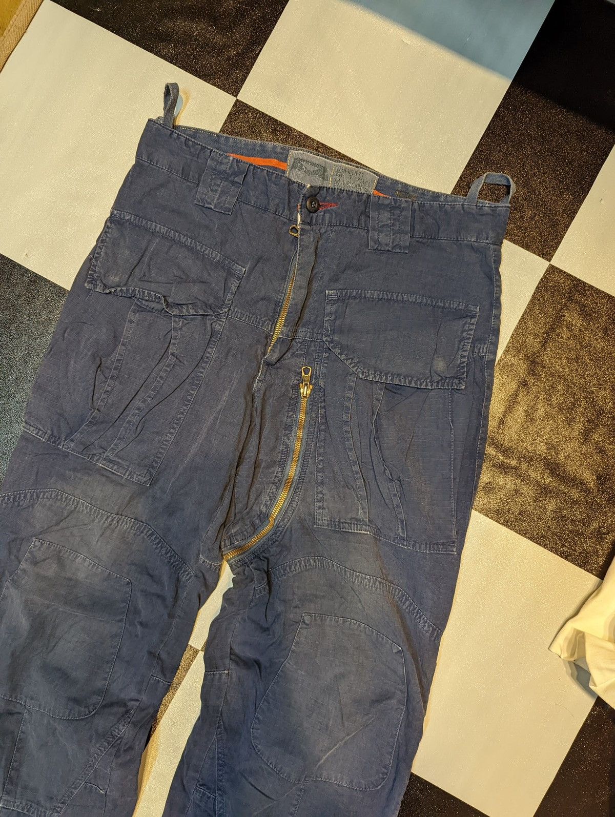 Mason's Masons Punks Bush Pants Navy Size US 30 / EU 46 - 3 Thumbnail