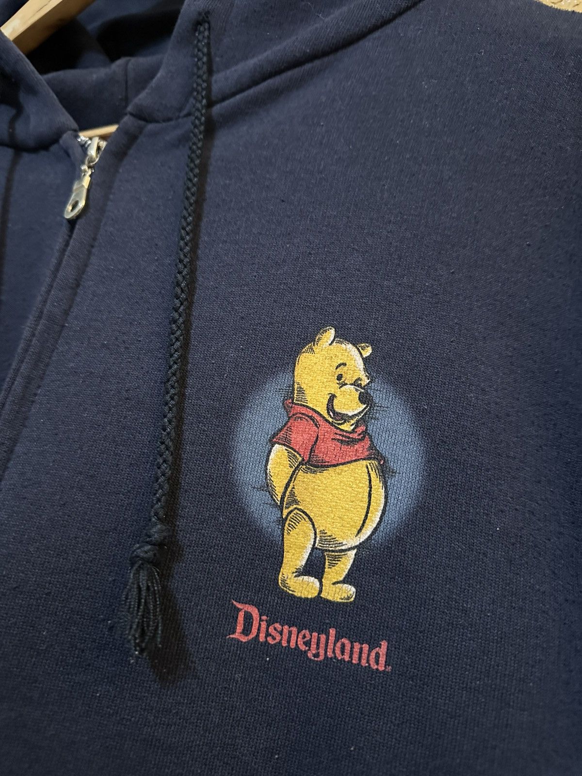 Vintage 🍯 vintage 90s Winnie the Pooh Disneyland zip up Size US L / EU 52-54 / 3 - 2 Thumbnail