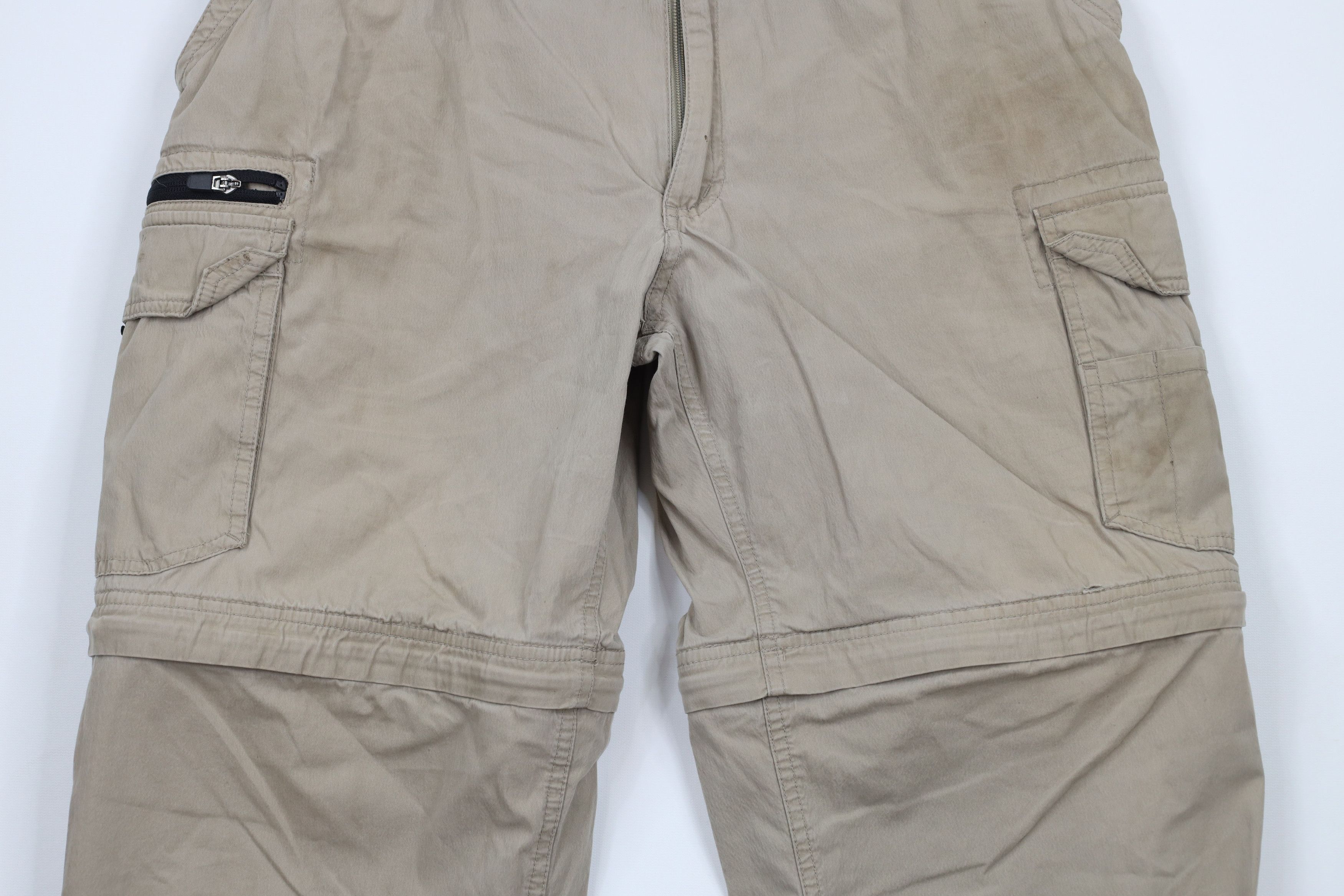 Vintage Vintage 90s Streetwear Convertible Wide Leg Cargo Pants Size US 36 / EU 52 - 3 Thumbnail