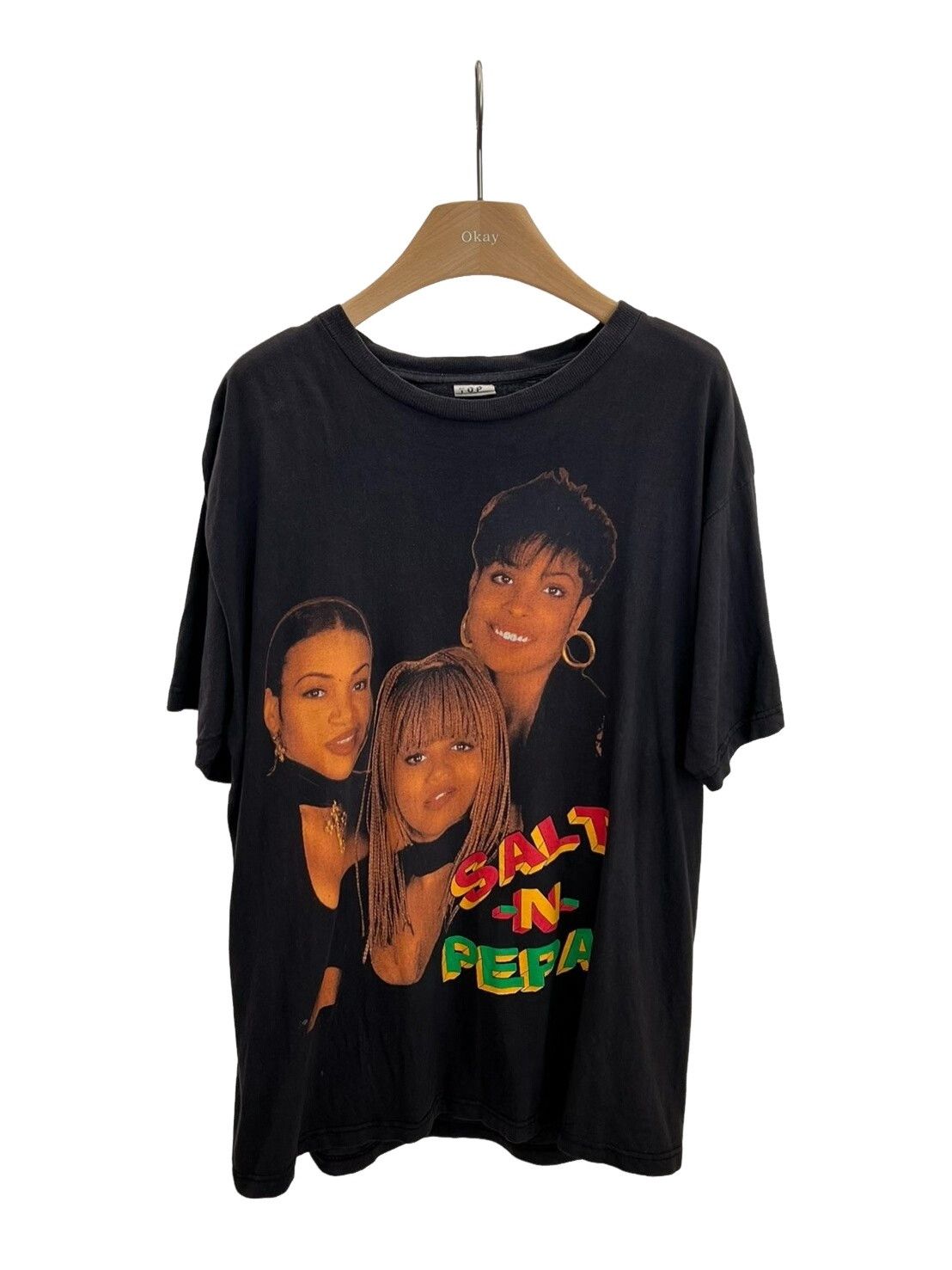 Vintage Salt-N-Pepa 90s Vintage Rap T-Shirt XL Size US XL / EU 56 / 4 - 1 Thumbnail