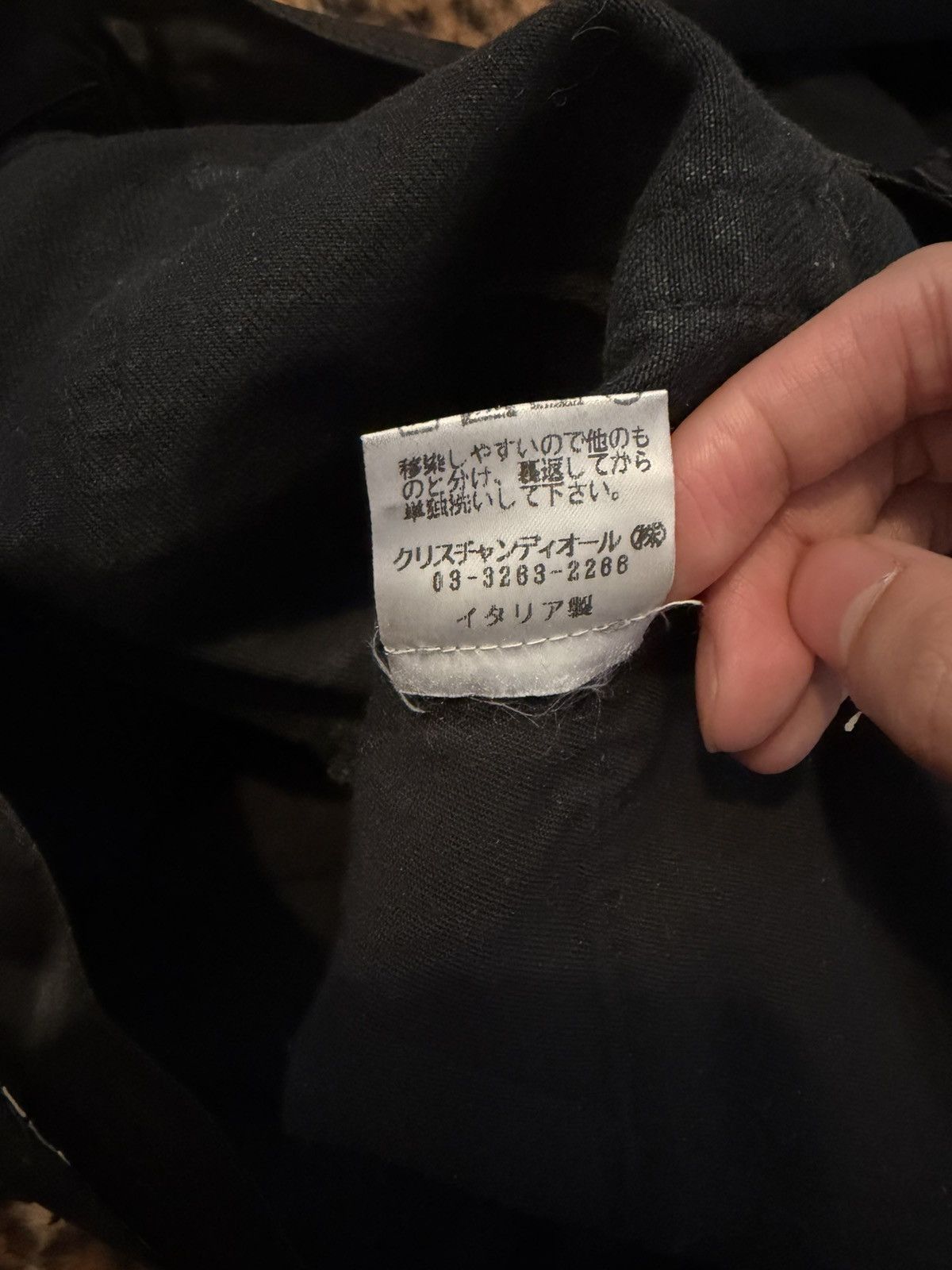 Dior Dior AW06 satin cummerbund denim “These Grey Days” Size US 28 / EU 44 - 7 Thumbnail