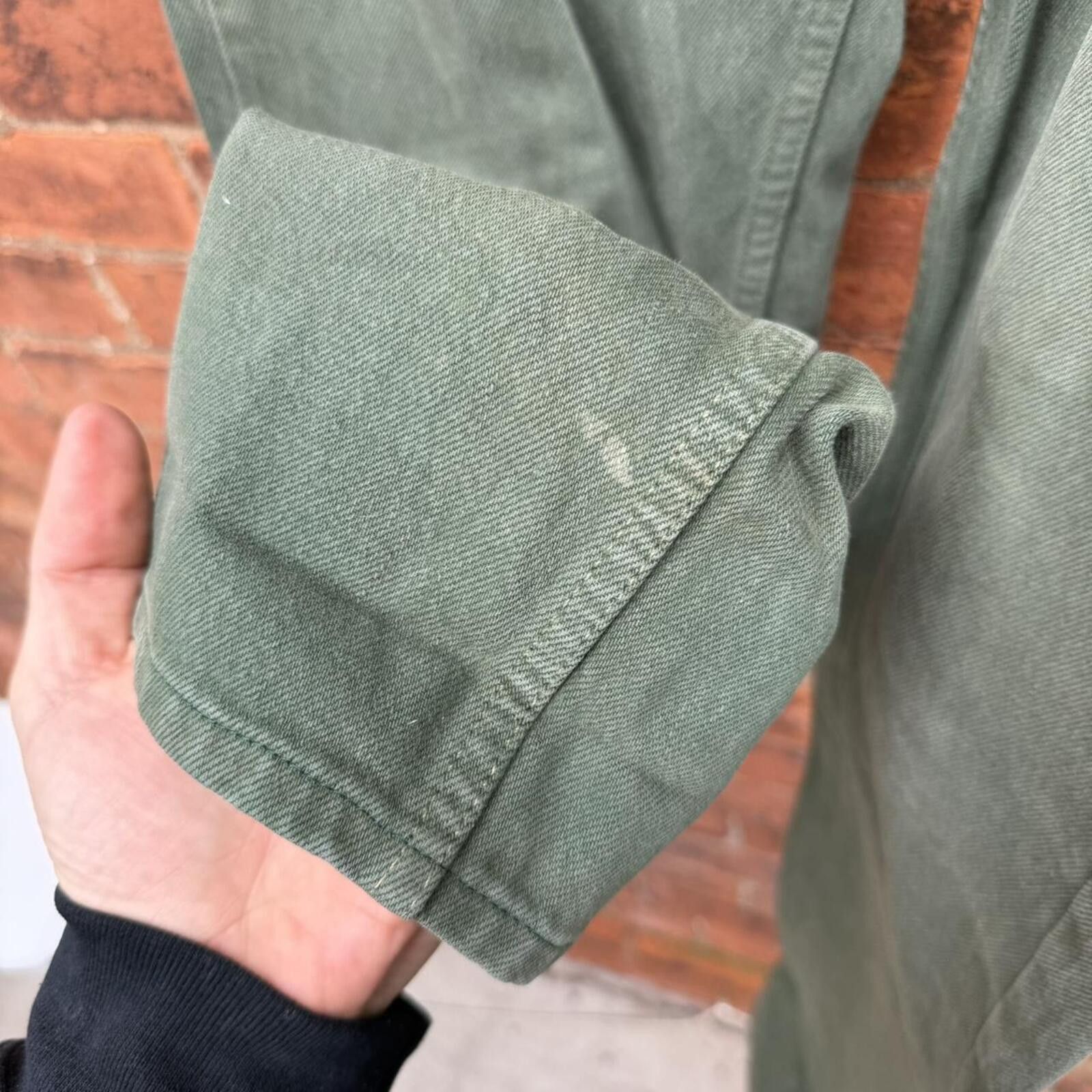 Levi's vintage Levi’s 501 jeans green made in Canada 90s Size US 32 / EU 48 - 3 Thumbnail