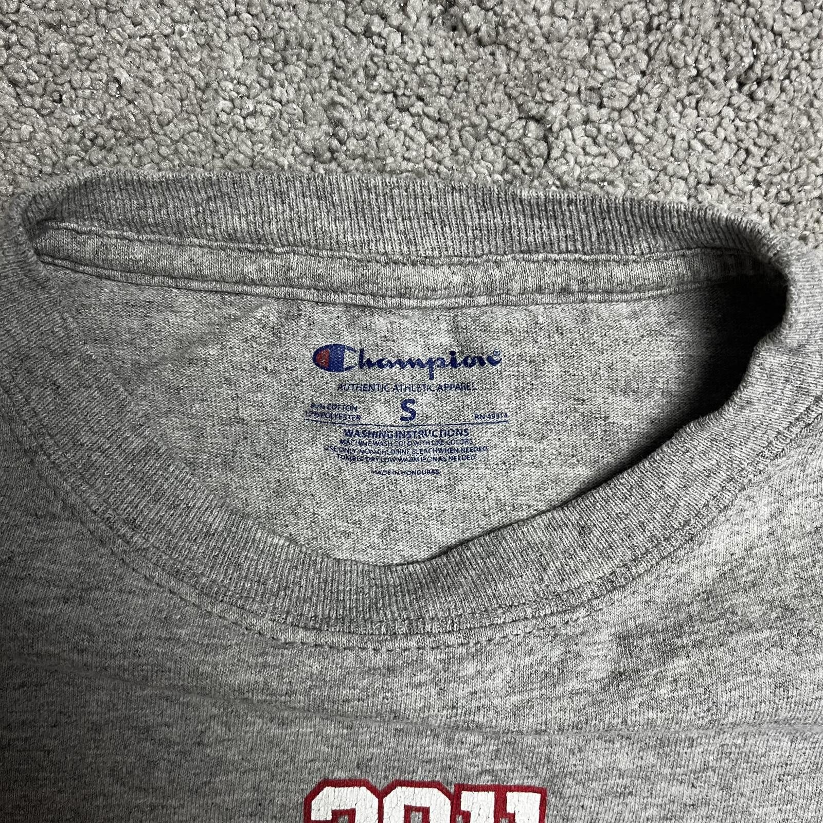 Champion Champion 2011 Rose Bowl T-Shirt Grey Size ONE SIZE - 5 Thumbnail