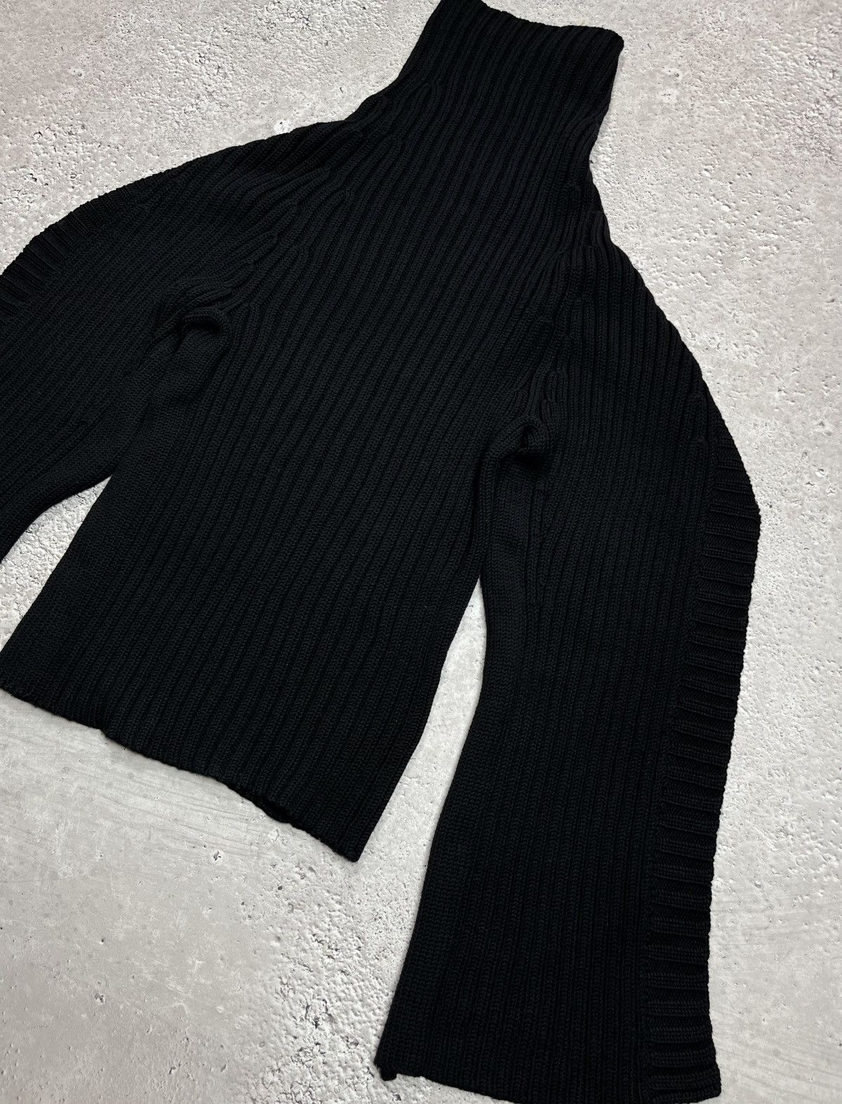 Yohji Yamamoto Y’s Yohji Yamamoto Unisex Heavy Knit Archive Open Sleeve Size US L / EU 52-54 / 3 - 16 Thumbnail