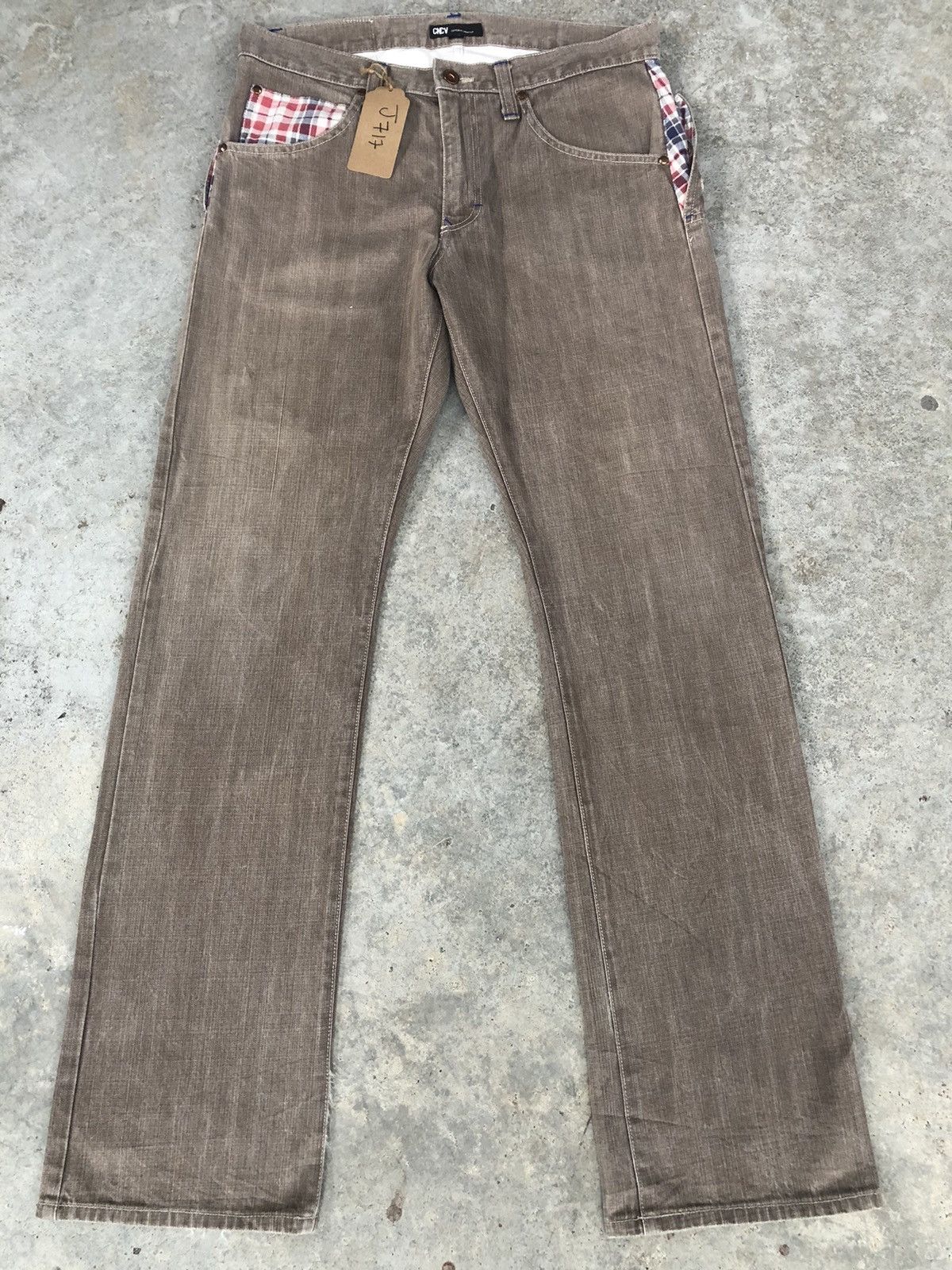 Japanese Brand Japanese Concave attempt Distressed Jeans Size US 32 / EU 48 - 3 Thumbnail