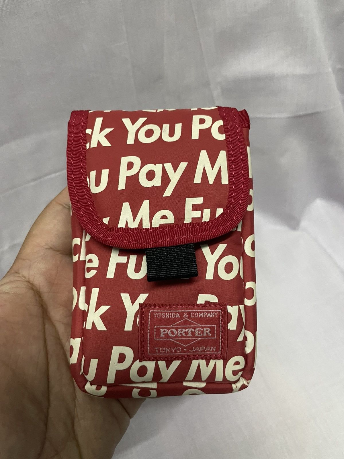 Porter × Supreme Supreme x Porter Mobile Pouch Size ONE SIZE - 7 Thumbnail