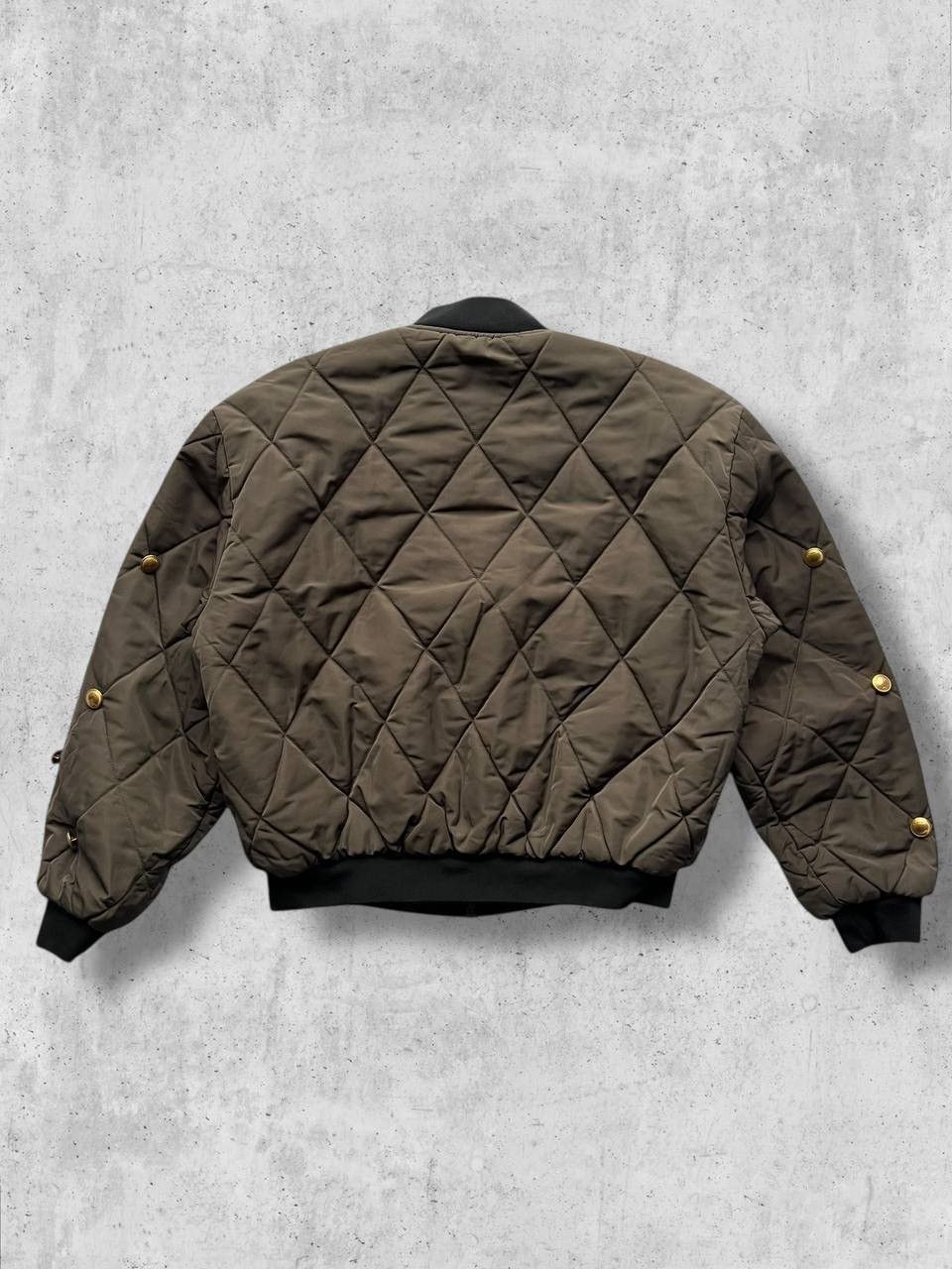 Escada Sport Escada Sport GOLDEN BUTTON Vintage Bomber Varsity jacket Size L / US 10 / IT 46 - 3 Thumbnail