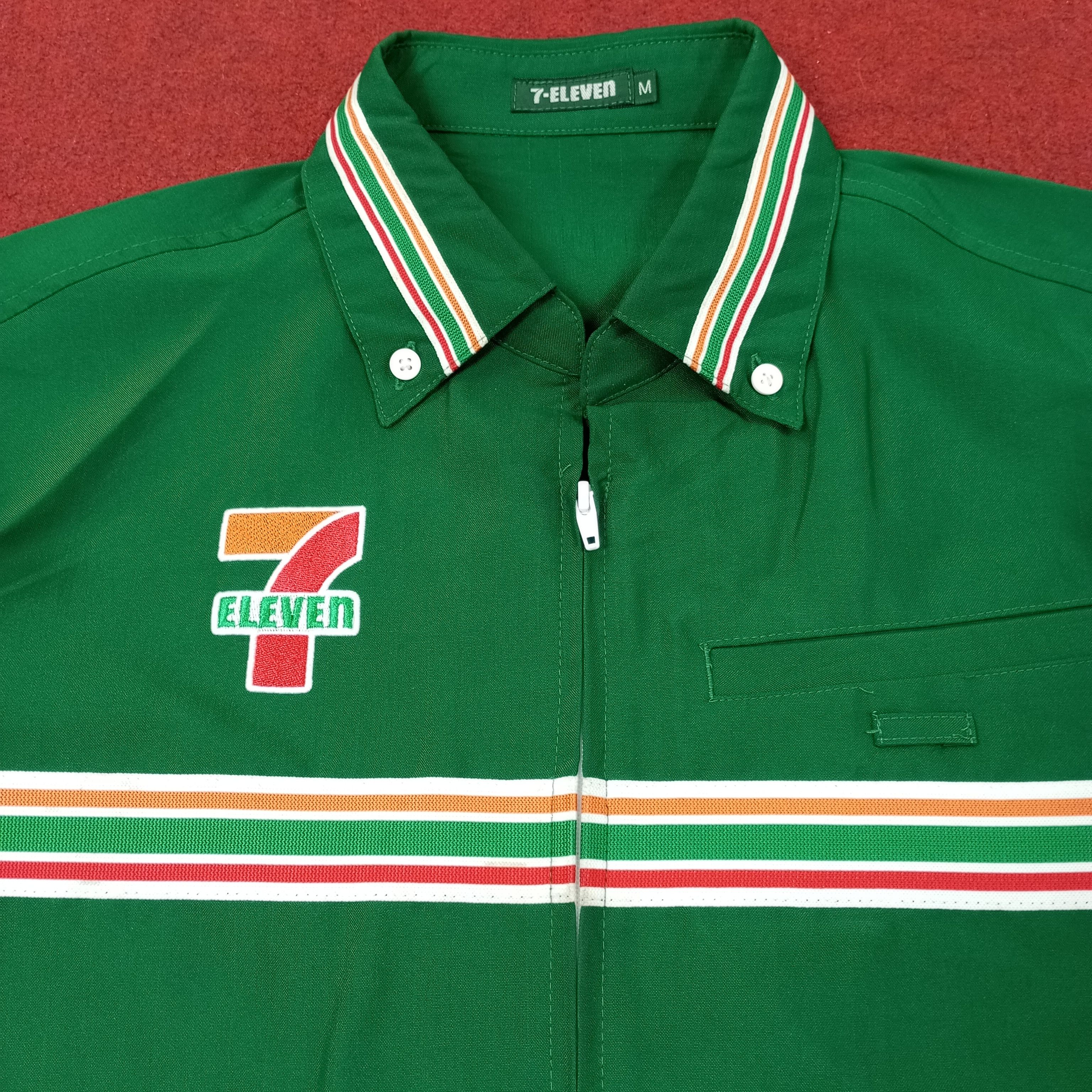 Vintage 7 Eleven Japanese Workwear Uniform Jacket c239n33 Size US M / EU 48-50 / 2 - 2 Thumbnail
