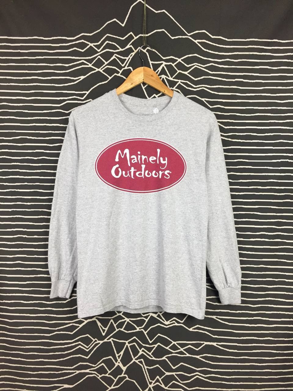 Vintage Mainely Outdoors Umaine Farmington Longsleeve Tee Size US S / EU 44-46 / 1 - 4 Thumbnail
