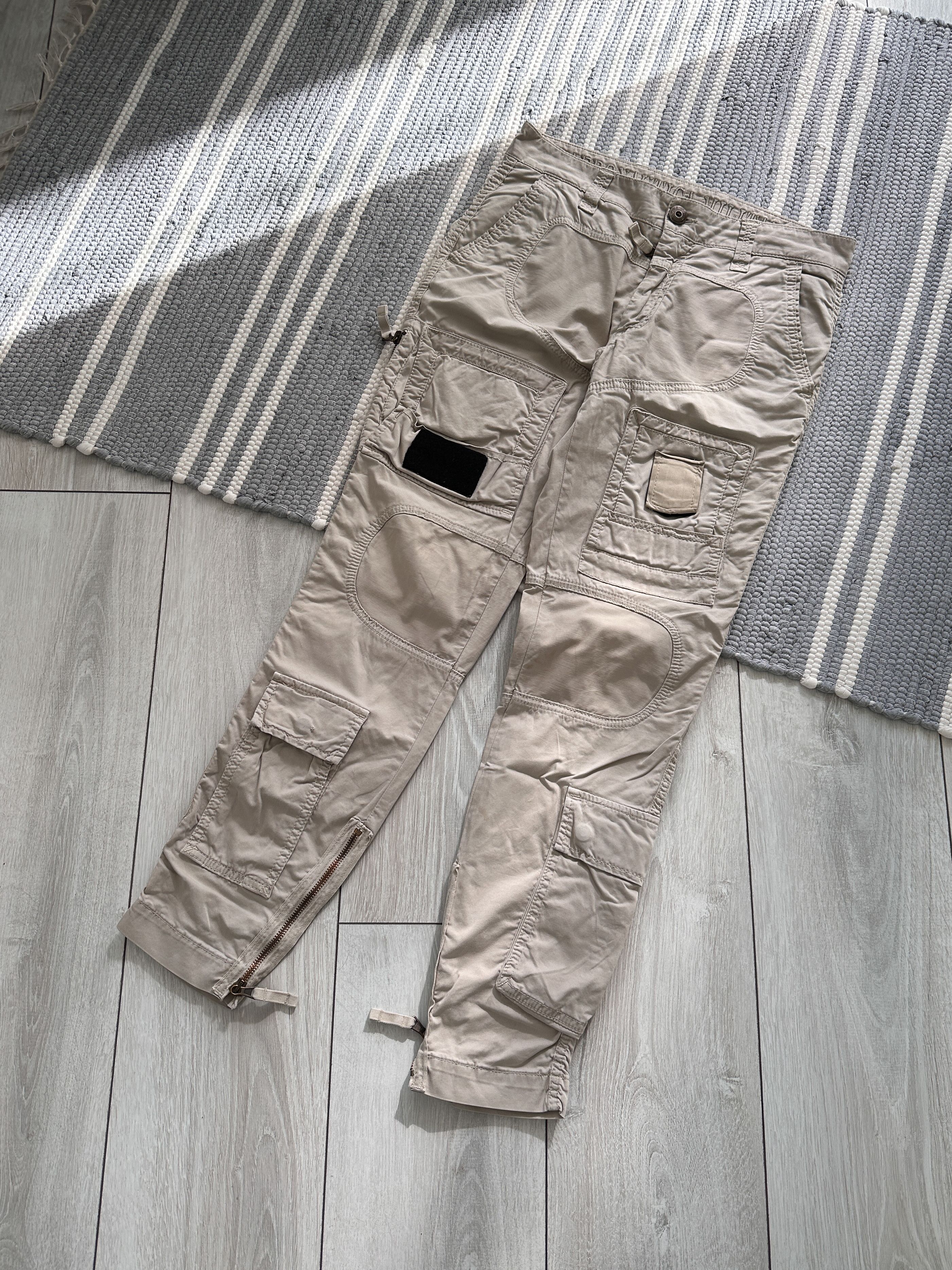 Aeronautica Militare Aeronautica Militare Beige Multipocket Pants Size 30" / US 8 / IT 44 - 1 Thumbnail