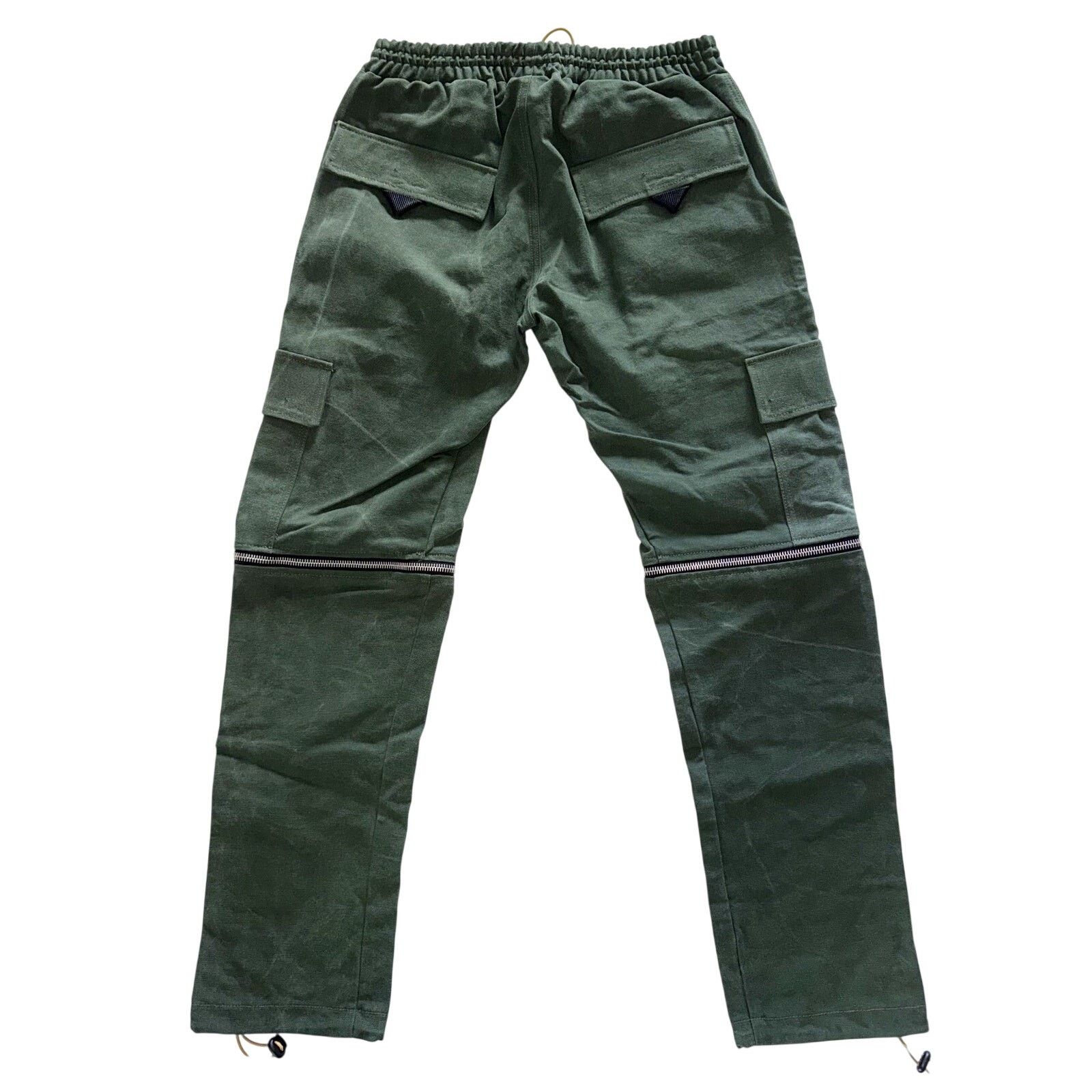Rhude Rhude Zip Away Cargo Khaki Green Pants Size US 32 / EU 48 - 2 Thumbnail