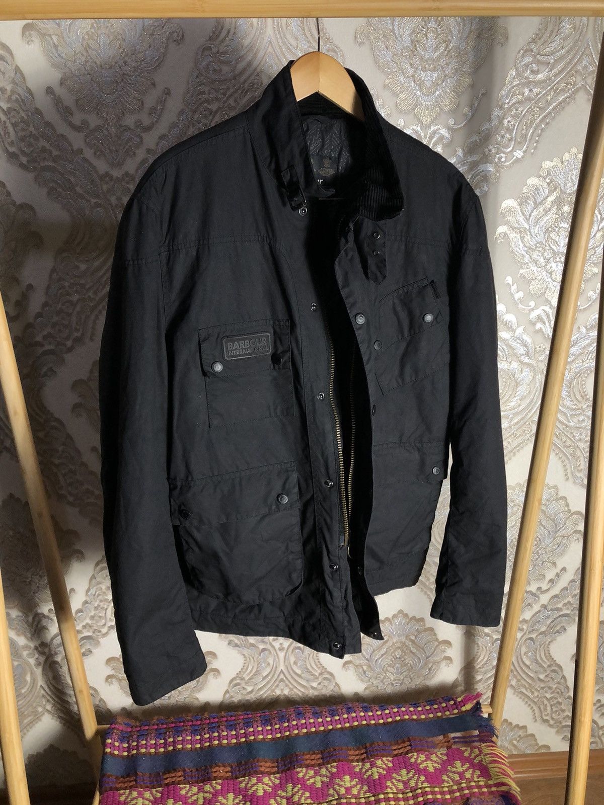 Barbour × Vintage VERY RARE BARBOUR INTERNATIONAL CRANK WAXED CASUAL JACKET Size US XXL / EU 58 / 5 - 3 Thumbnail