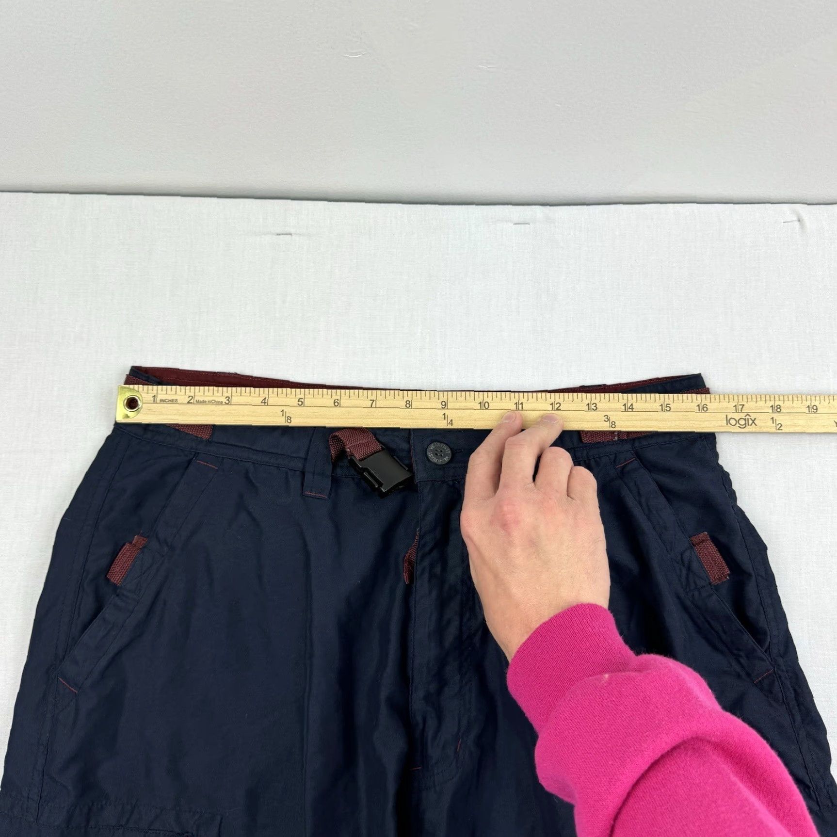 Vintage VINTAGE Wearfirst Cargo Shorts Men 34 Blue Y2K Grunge Casual Zip-Off Pants Size US 34 / EU 50 - 7 Thumbnail