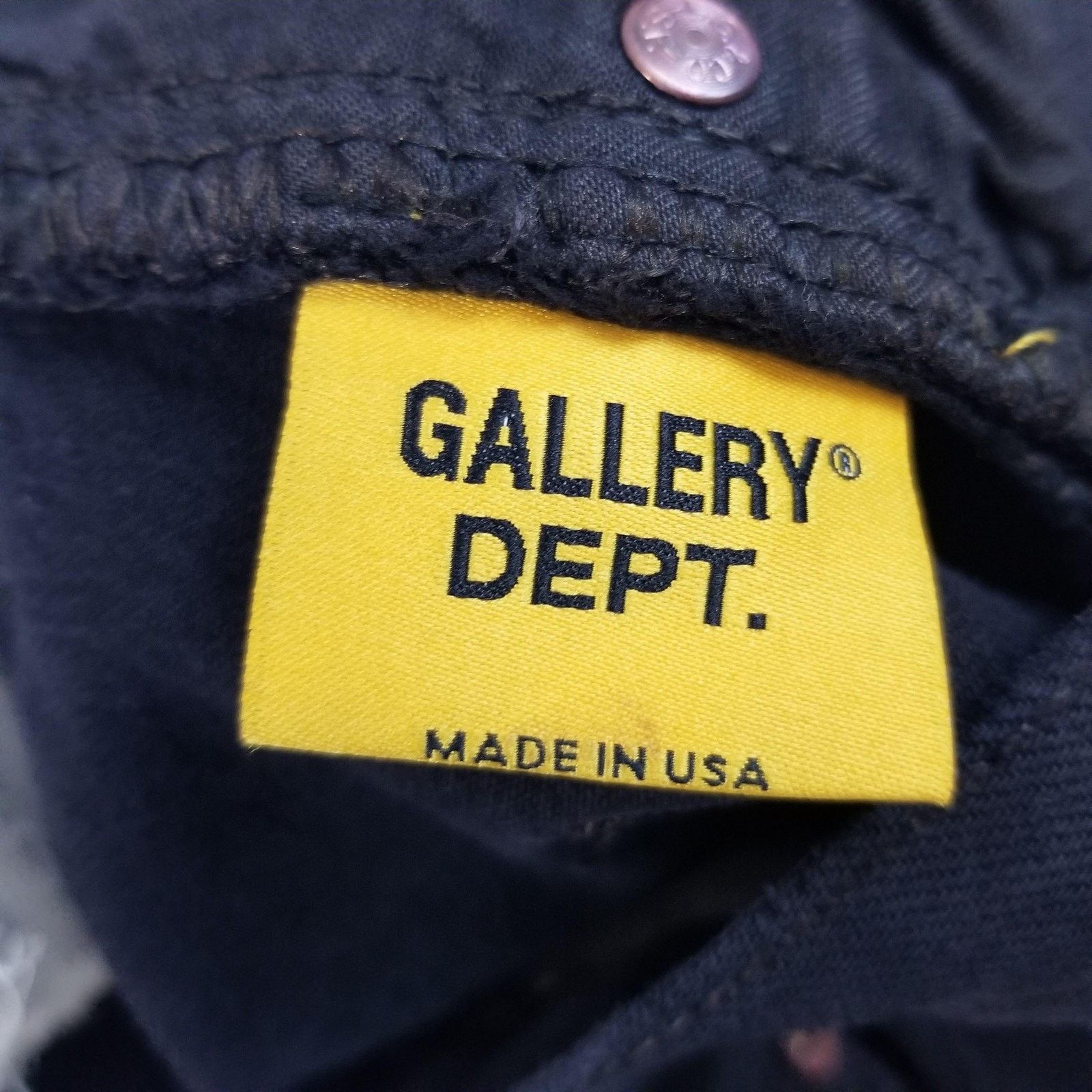 Gallery Dept. Gallery Dept LA Flare Jeans Mens 35x36 Black NWT Made in USA Size US 35 - 10 Thumbnail