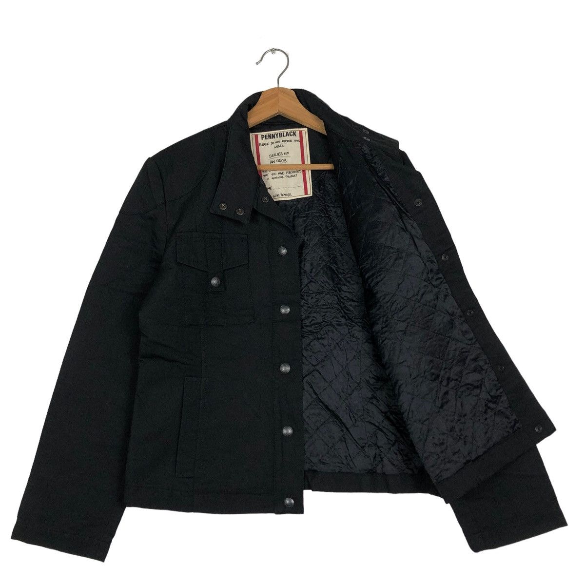 Hysteric Glamour 🔥Vtg Biker Jacket Bondage PennyBlack Italy Bondage Pocket Size US M / EU 48-50 / 2 - 9 Thumbnail
