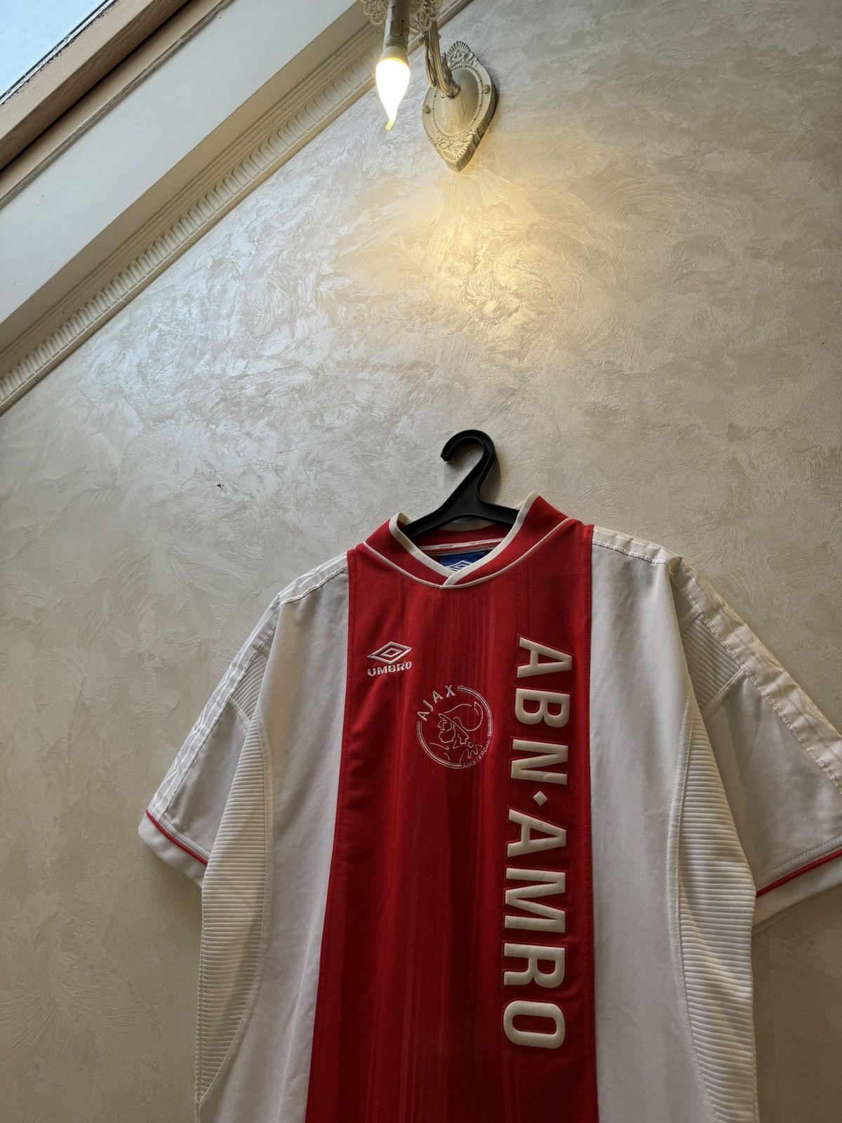 Umbro × Vintage AJAX AMSTERDAM 1999 2000 HOME SHIRT JERSEY UMBRO Size US L / EU 52-54 / 3 - 2 Thumbnail