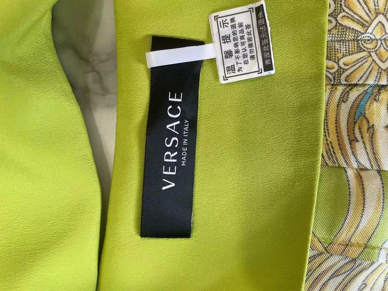 Versace Versace Gold head printed skirt Size L / US 10 / IT 46 - 5 Thumbnail