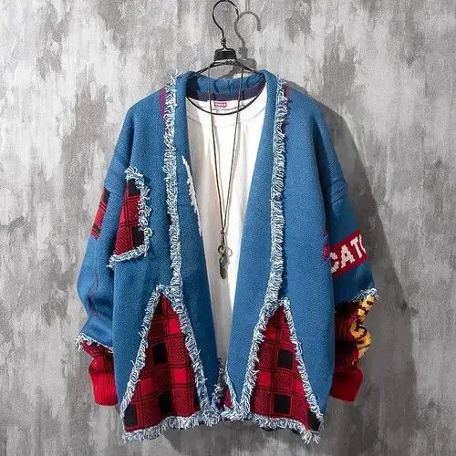 Japanese Brand Hype Trendy New Multicolor Knitwear Jumper Sweatshirt Size US XXL / EU 58 / 5 - 1 Thumbnail
