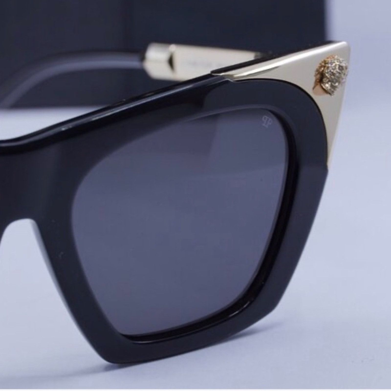 Philipp Plein New Philipp Plein Sunglasses SPP134S 0700 Authentic Size ONE SIZE - 8 Thumbnail