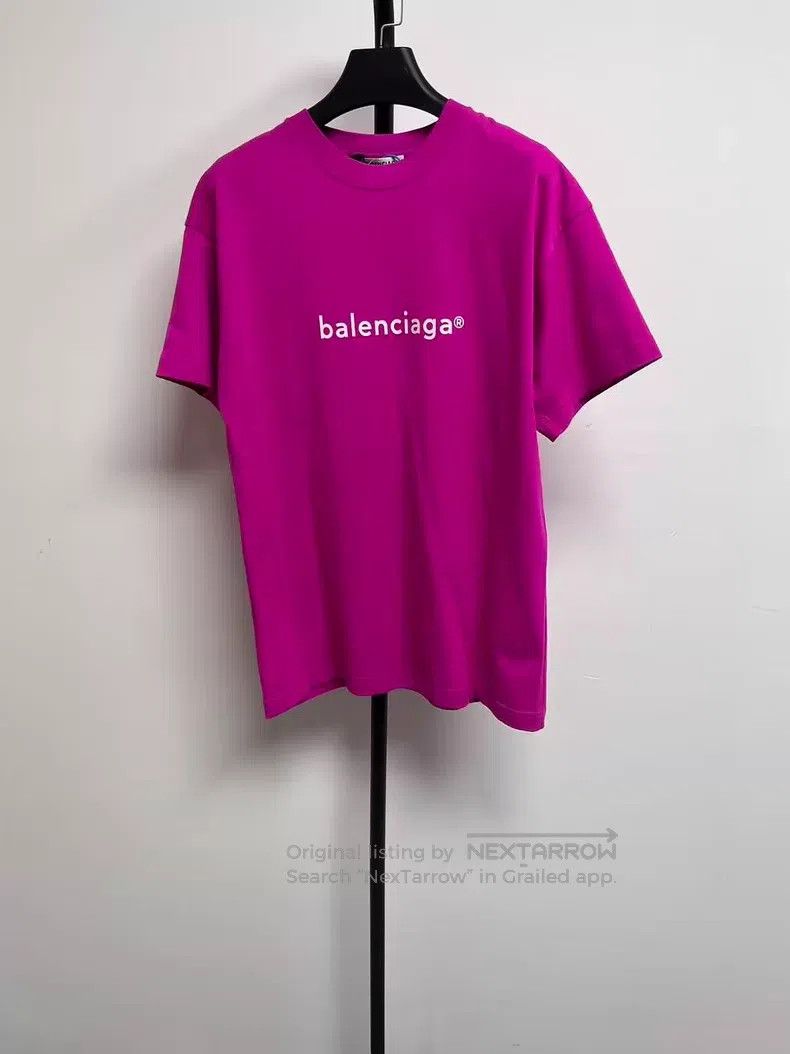 Balenciaga Balenciaga Alphabet Printed Logo Pattern Round Neck Short Size XS / US 0-2 / IT 36-38 - 1 Thumbnail