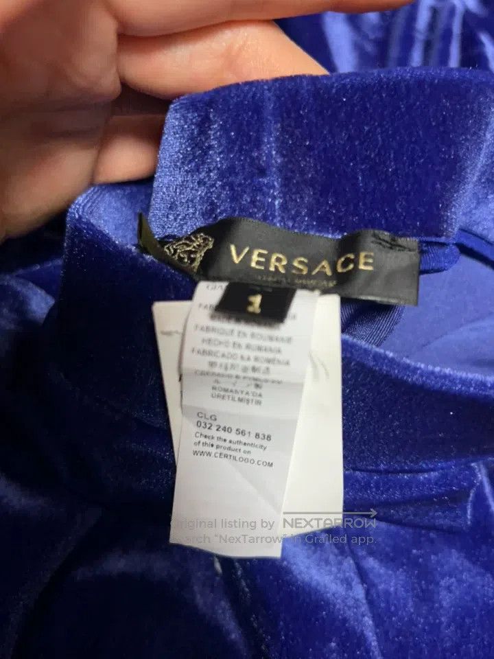 Versace Versace Velvet set for adults Size S / US 4 / IT 40 - 6 Thumbnail