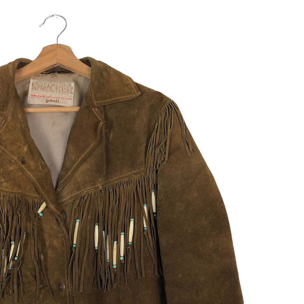 Schott 🔥VINTAGE 60’s SCHOTT RANCHER COWBOY WESTERN STYLING Size US M / EU 48-50 / 2 - 6 Thumbnail